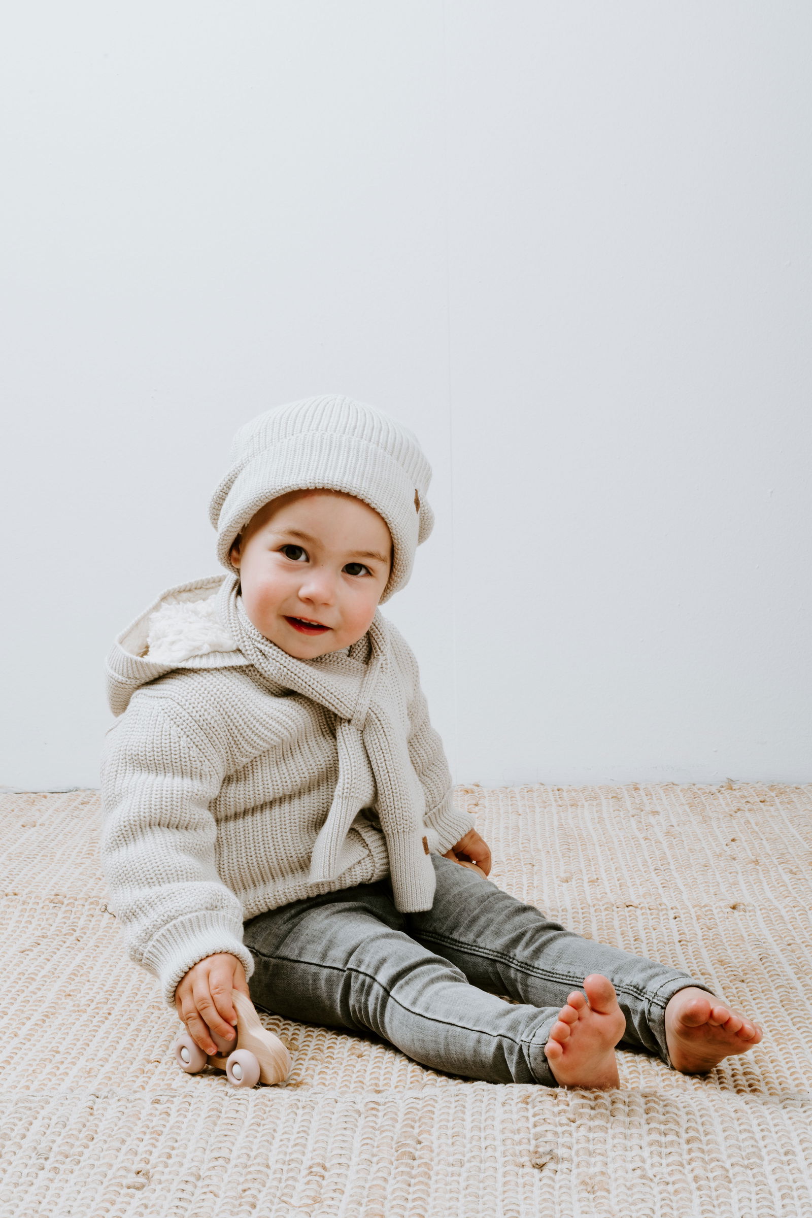 Vestje met capuchon teddy Soul grijs - 56