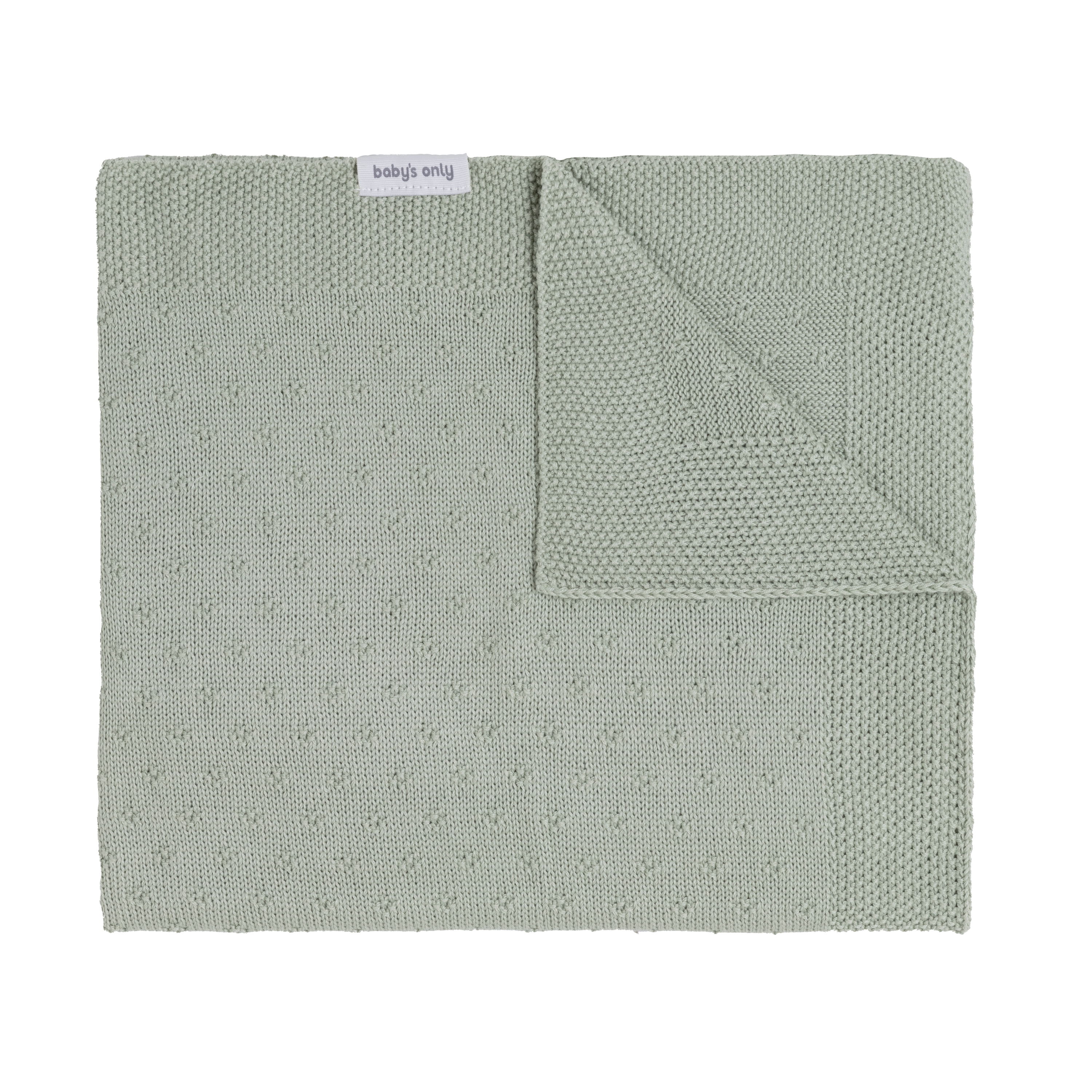 Couverture berceau Mood laurel green