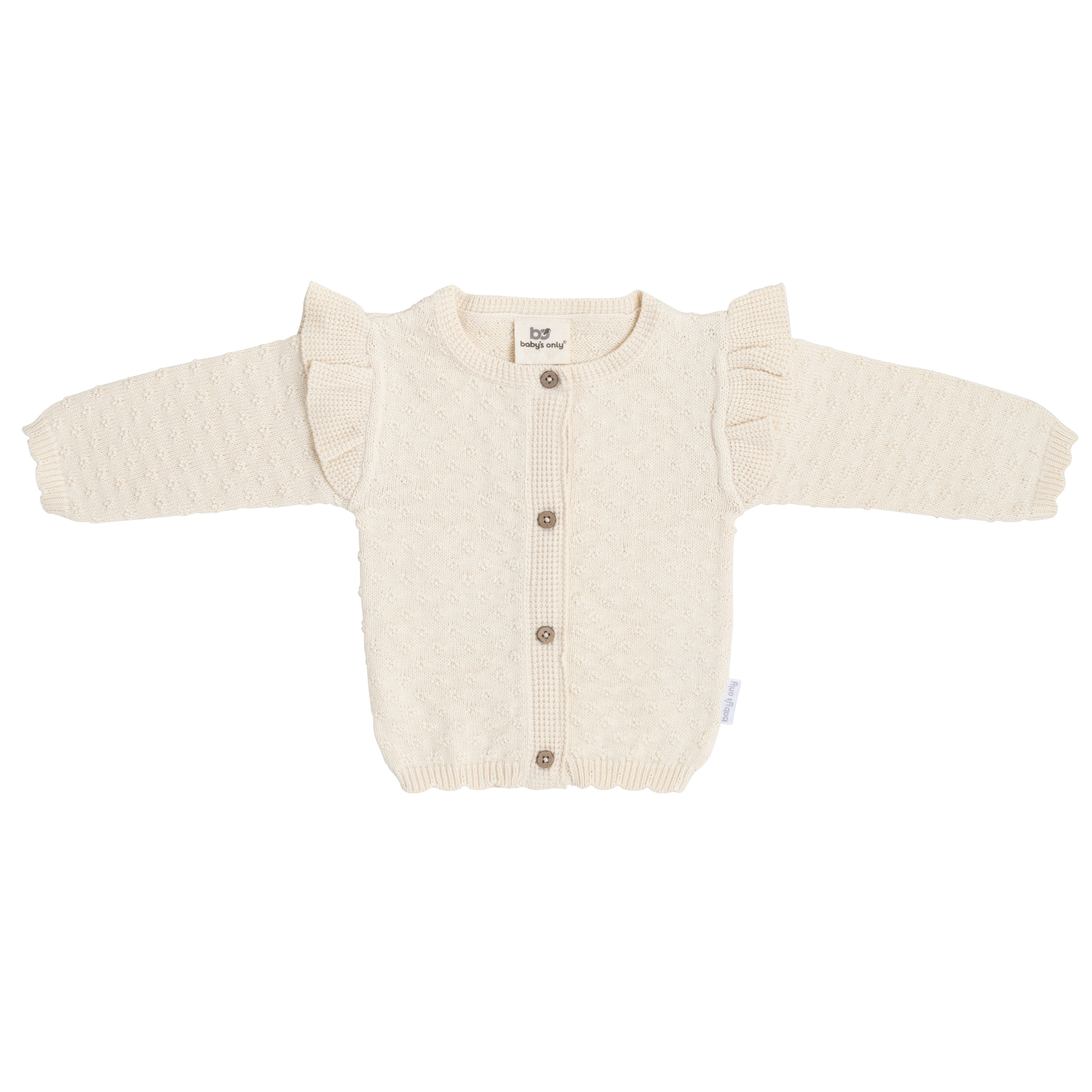 Vestje Miracle warm linen - 74 - Met ruffle - 1