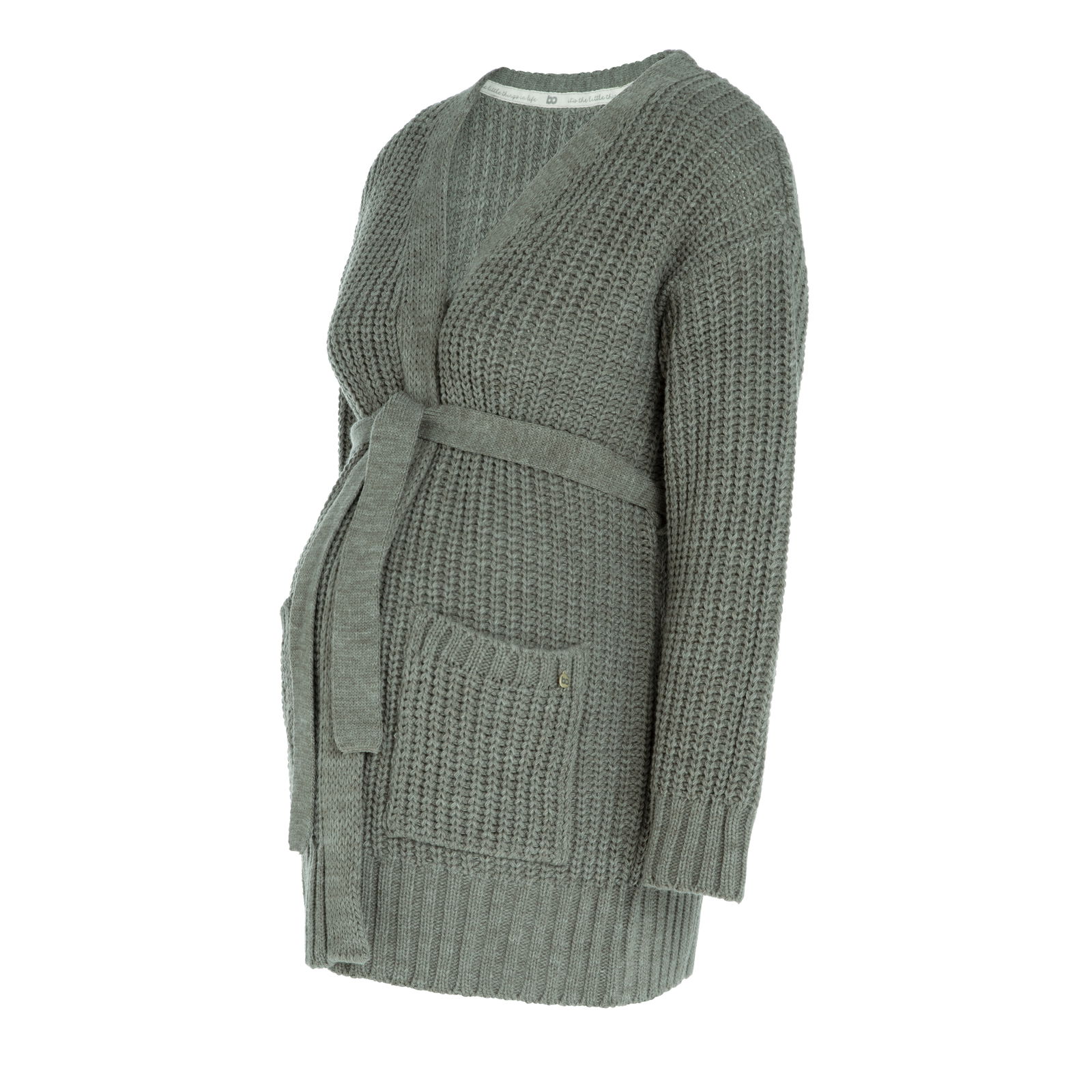 Zwangerschapsvest Glow urban green - S