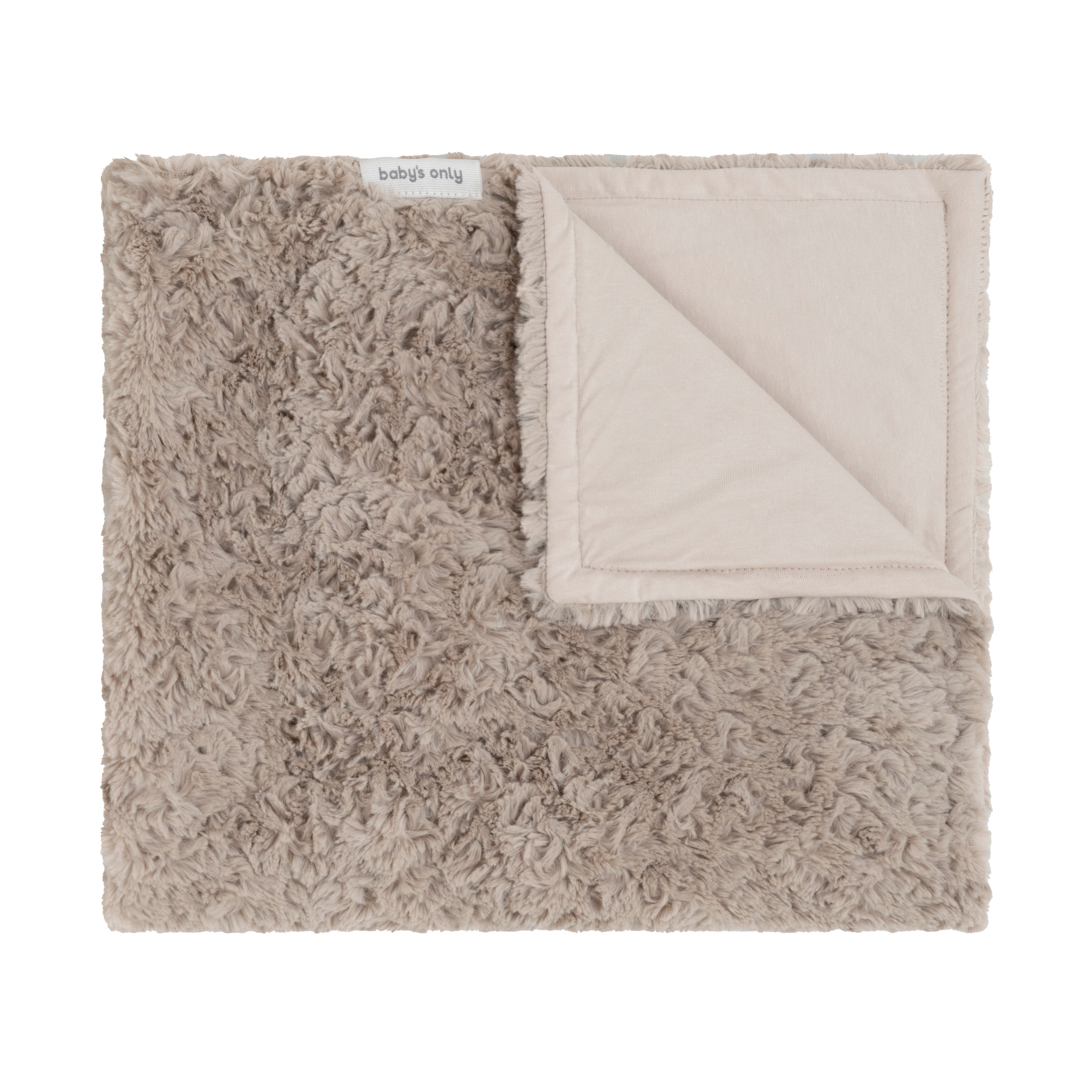 Cot blanket Snow taupe