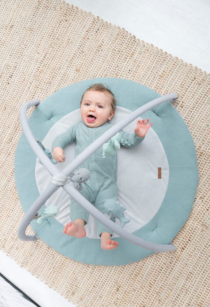 Activity mat stonegreen/mint/white