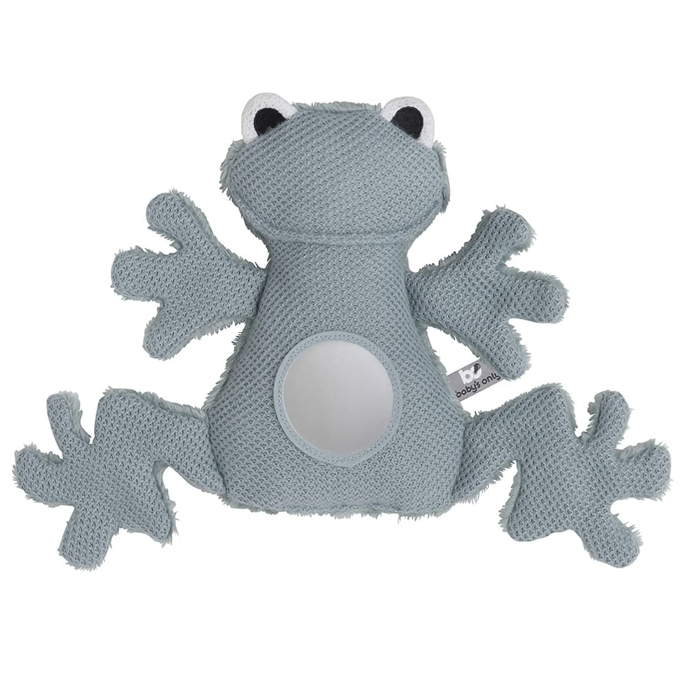 Stuffed frog stonegreen