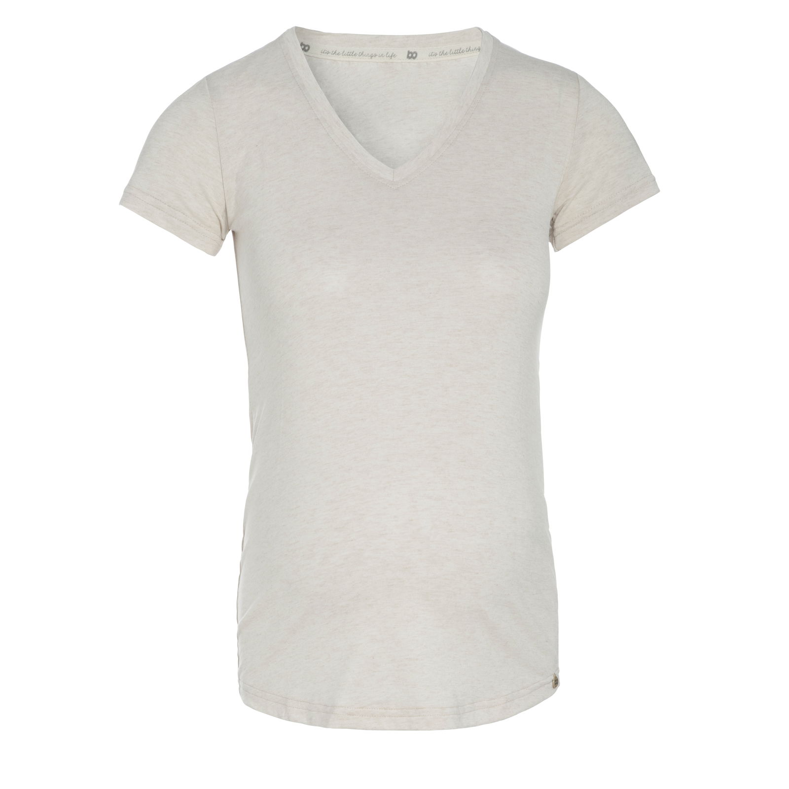 Zwangerschaps T-shirt Glow ecru - XL