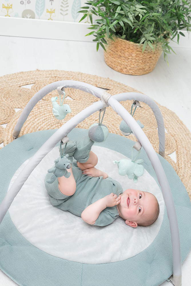 Activity mat stonegreen/mint/white