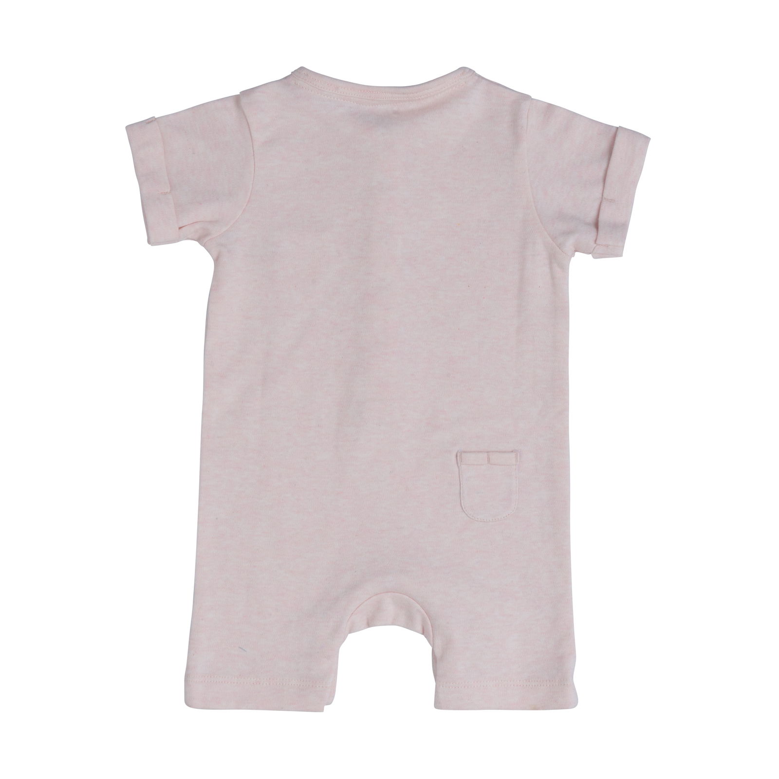 Boxpakje korte mouw Melange classic roze - 68