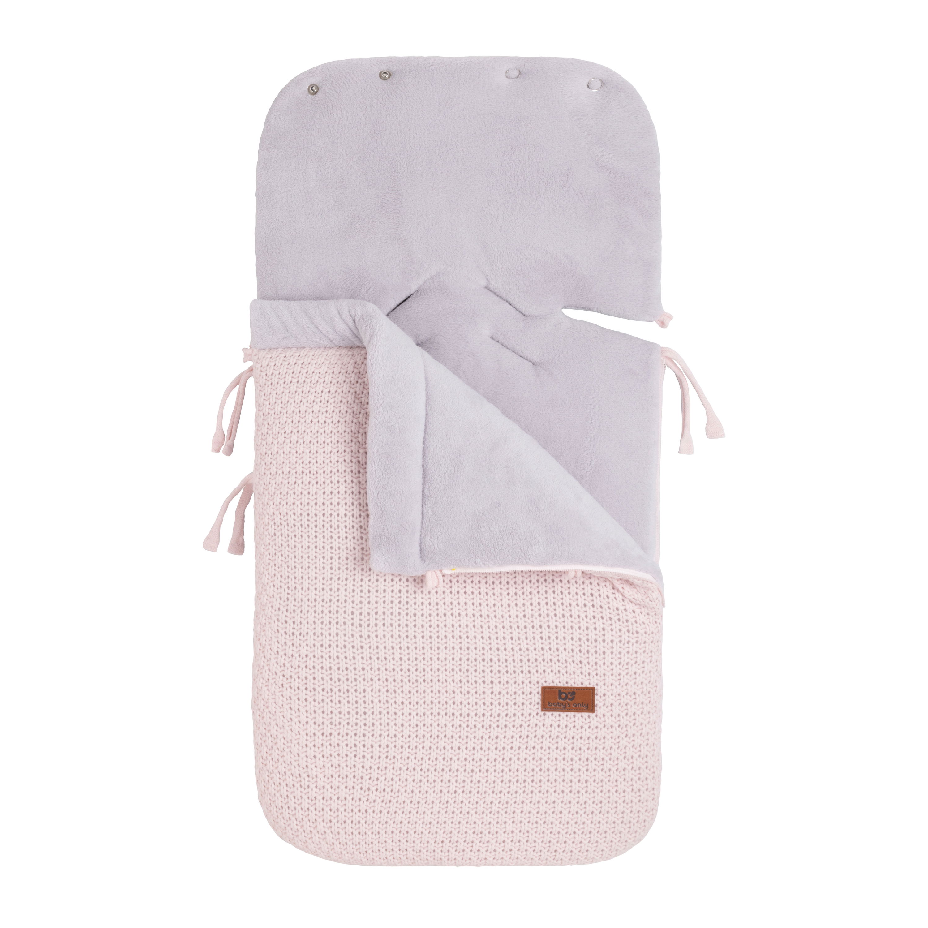 Footmuff buggy Robust classic pink