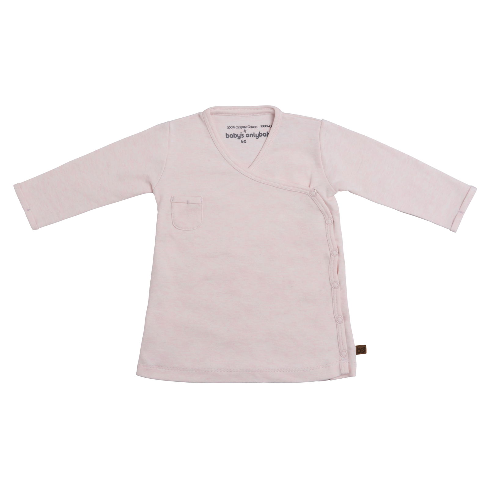 Kleid Melange Klassisch Rosa - 62