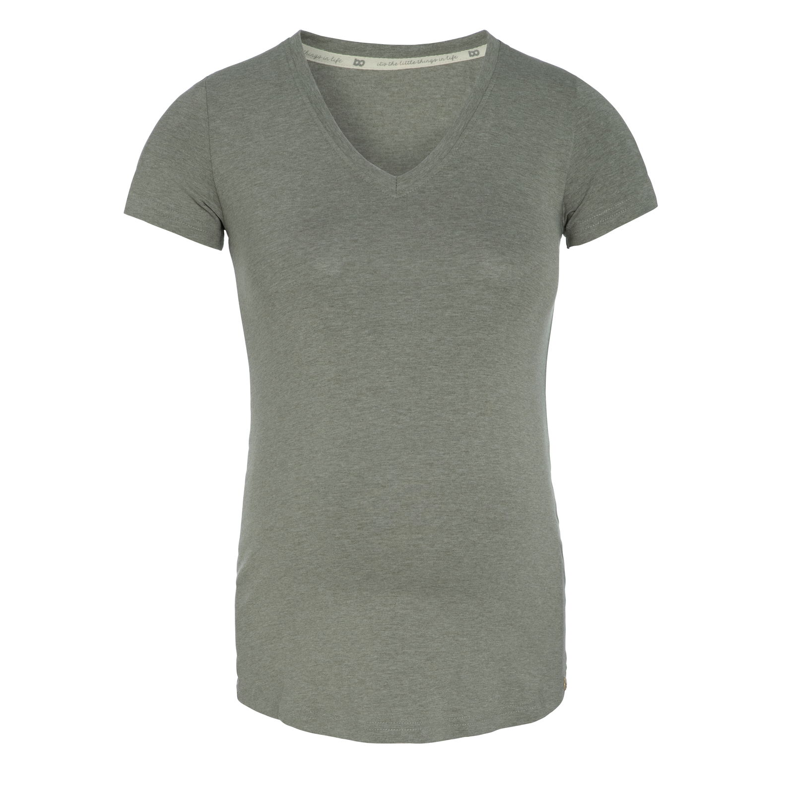 Maternity T-shirt Glow urban green - S