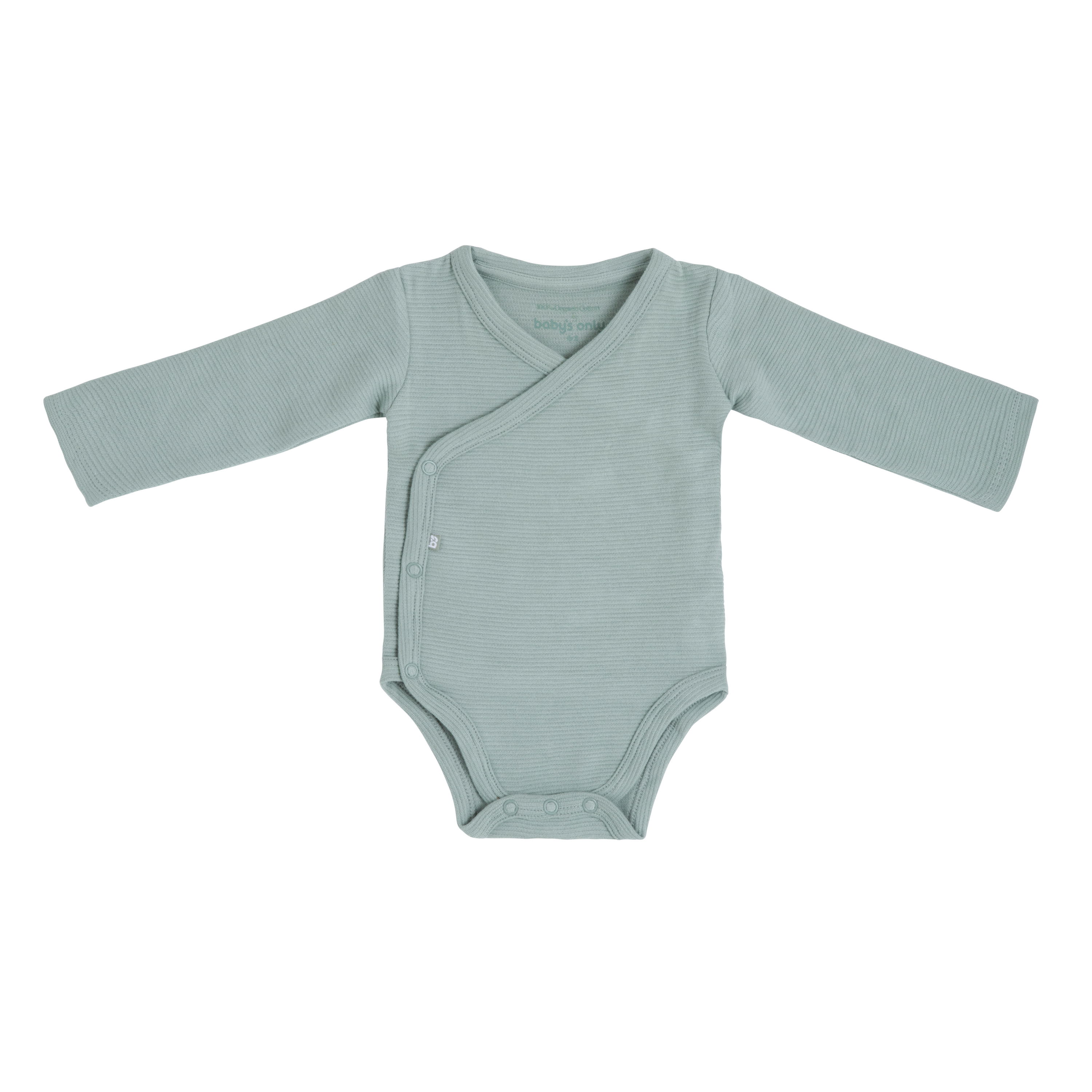 Baby Body Langen Ärmeln Pure Dusty Green - 68