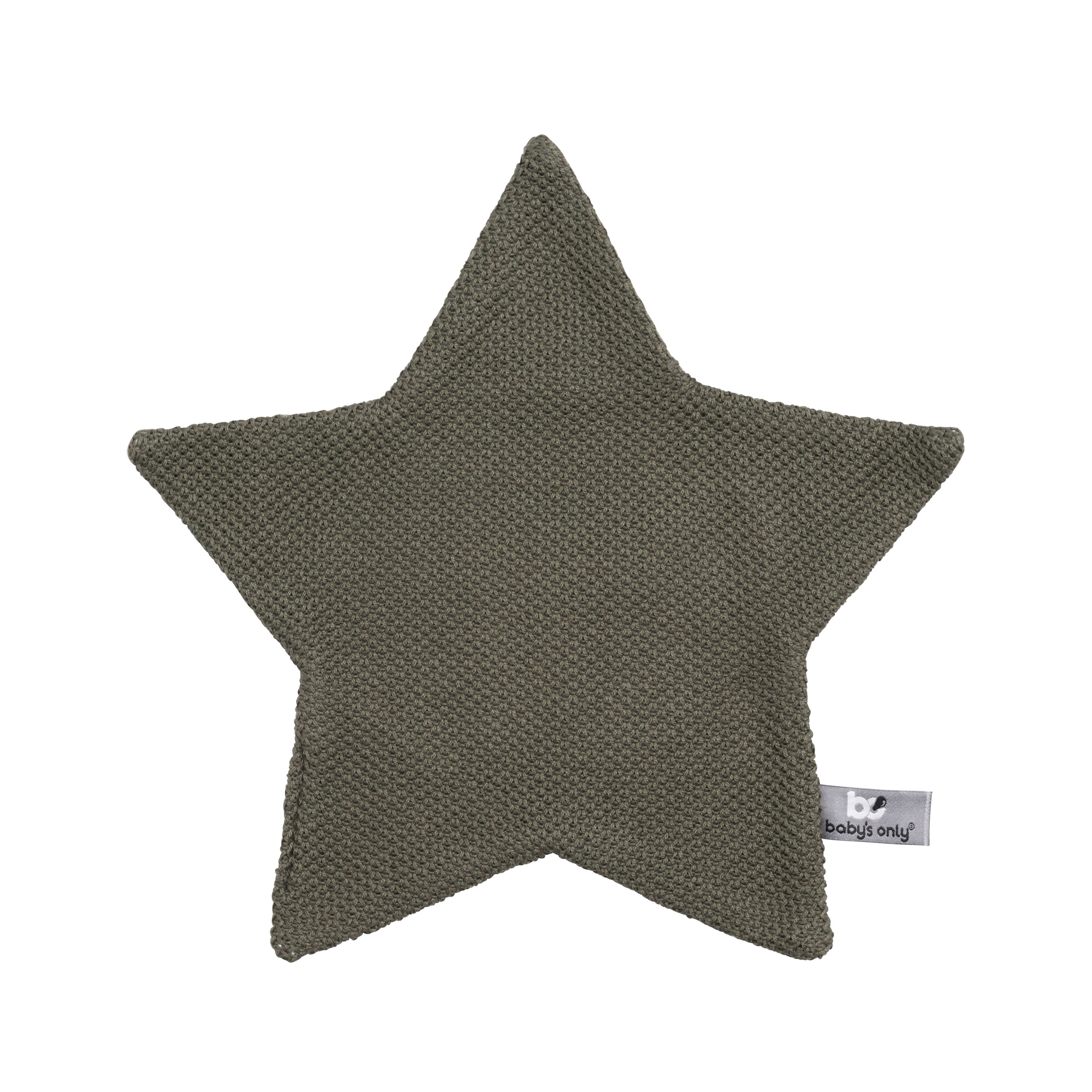 Kuscheltuch Stern Classic Khaki