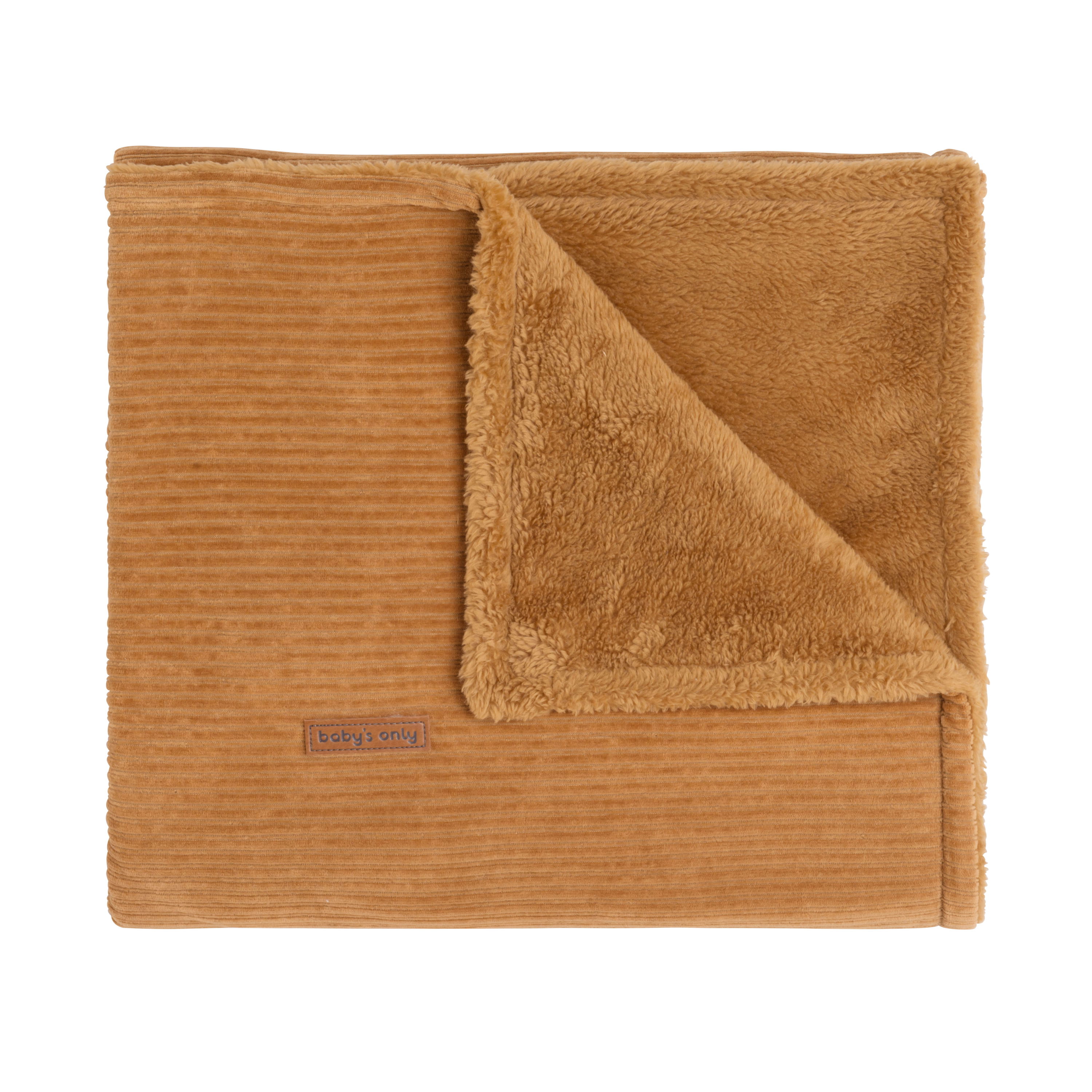 Couverture berceau teddy Sense caramel