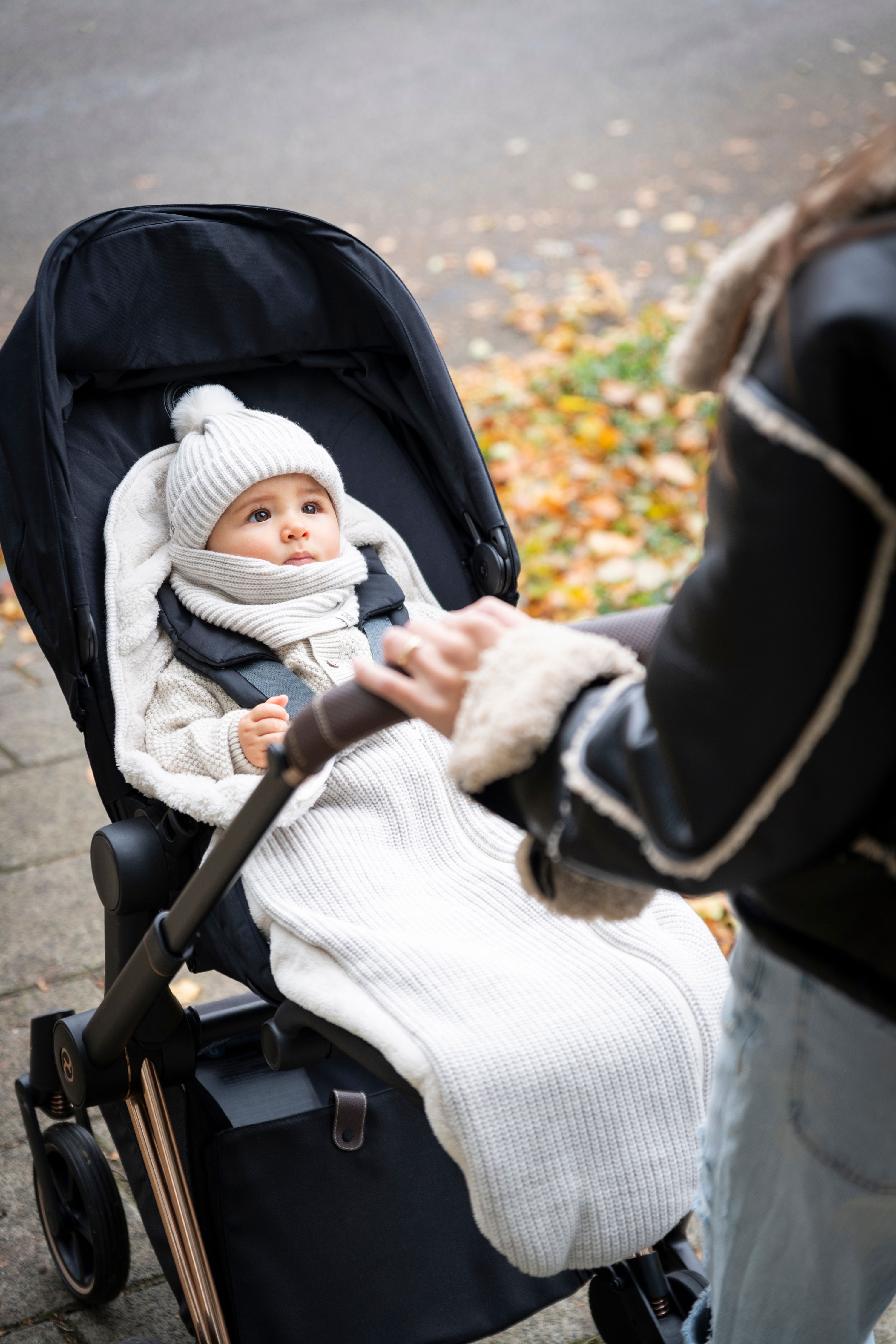 Loop-Schal für Babys und Kleinkinder Cool Anthrazit - One Size