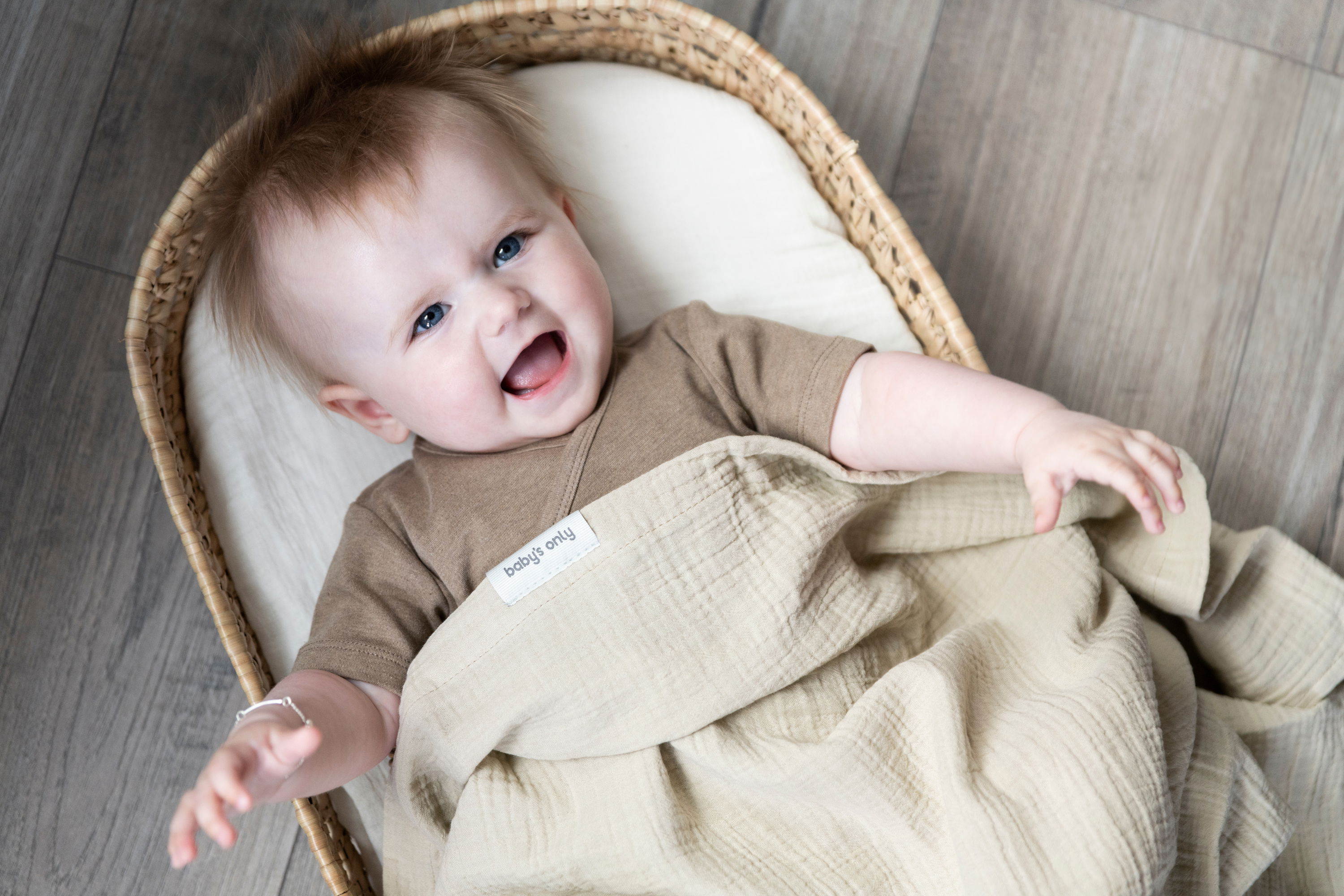 Cot sheet Tender beige