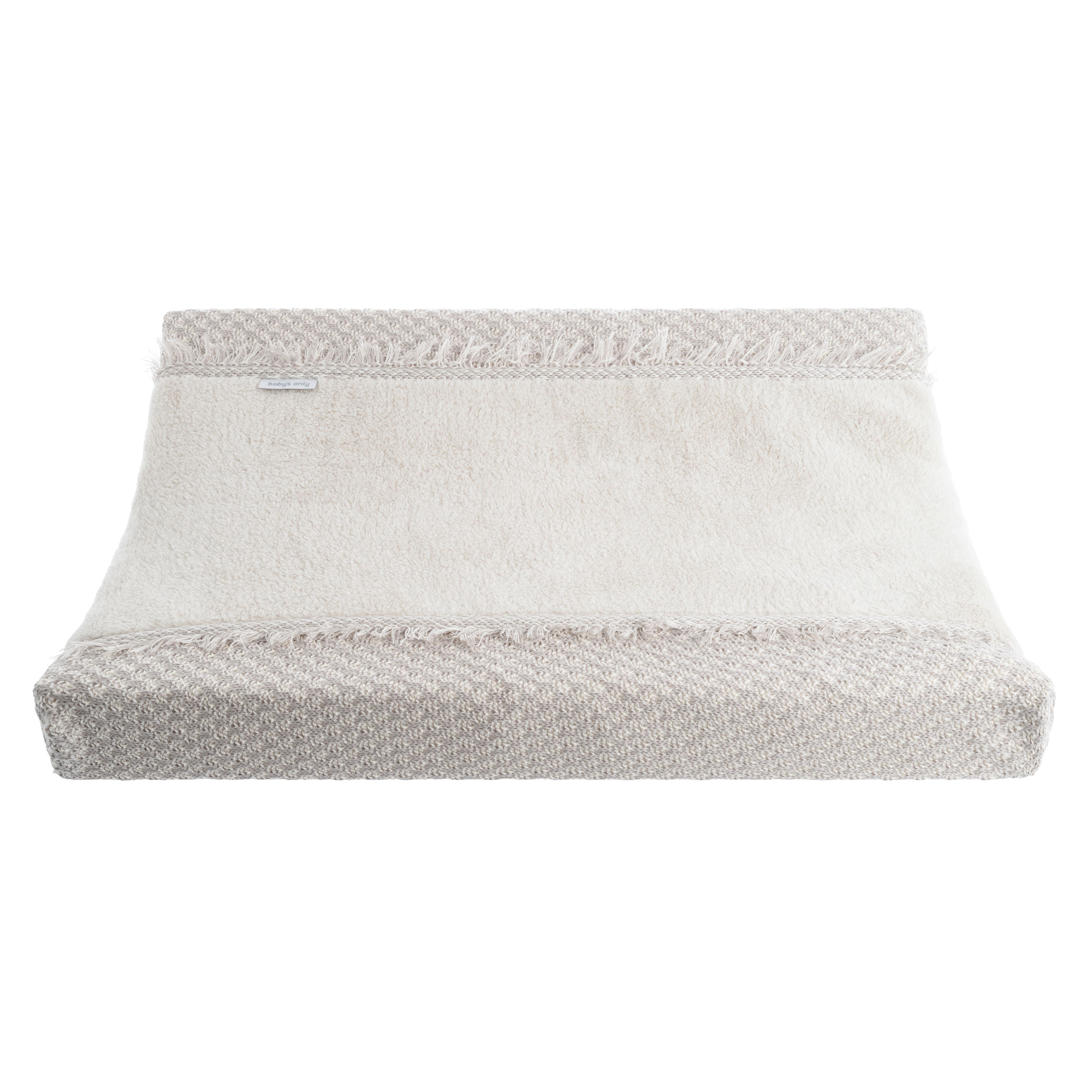 Changing pad cover Happiness urban taupe/ecru - 45x70