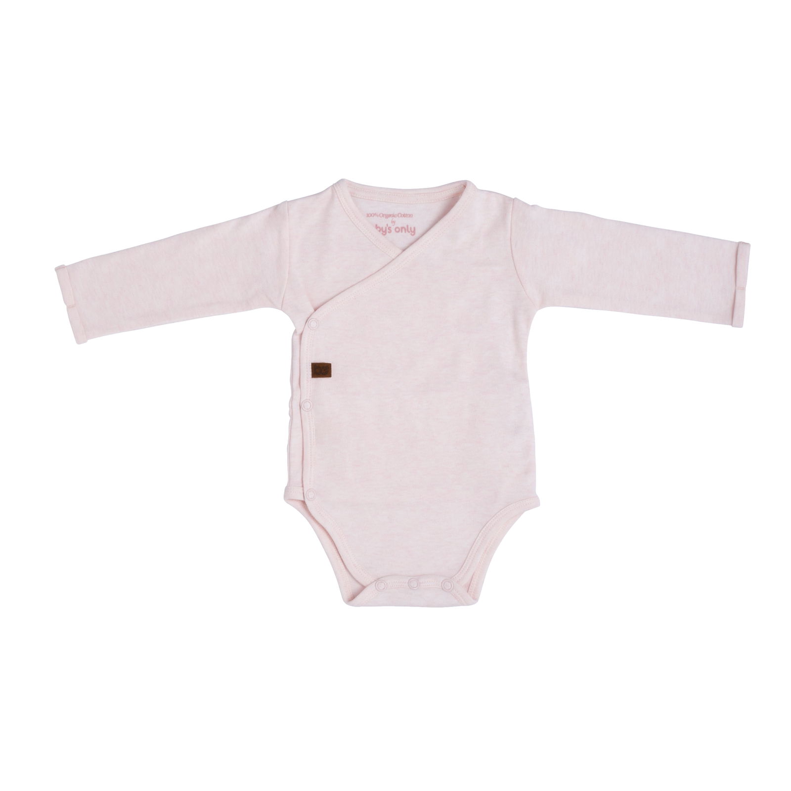 Romper long sleeves Melange classic pink - 56