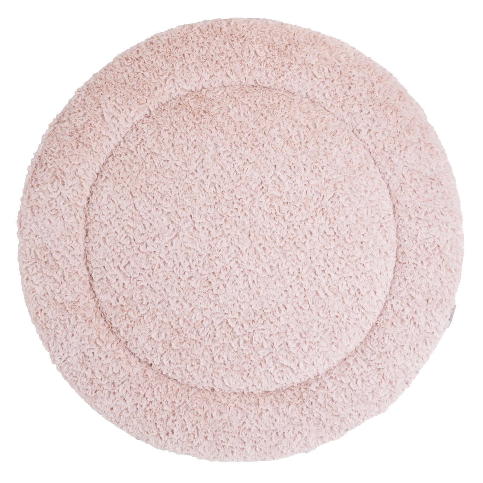Boxkleed Snow oud roze - Ø90 cm - 1