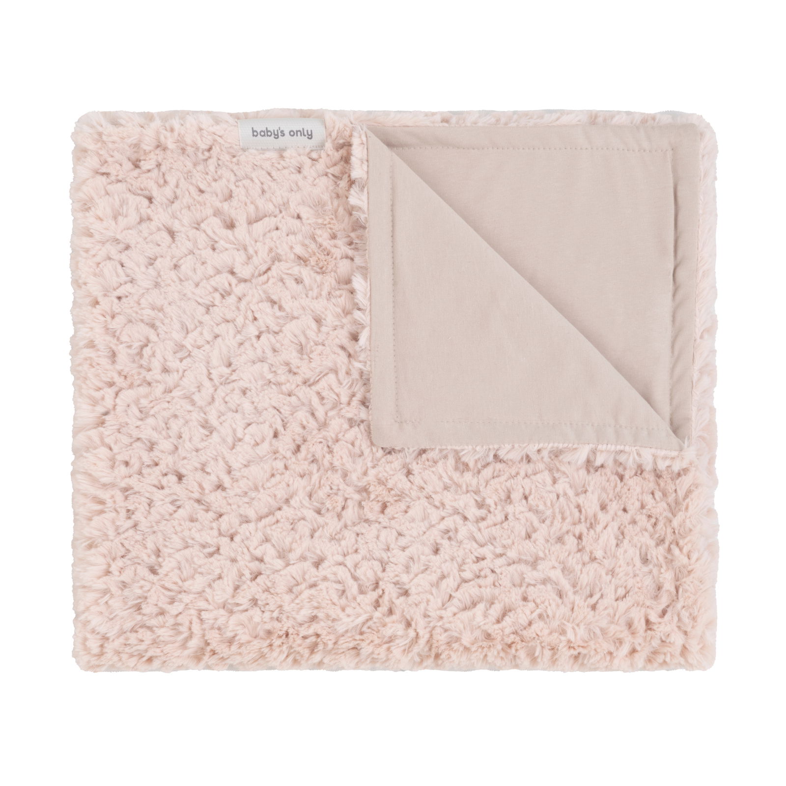 Baby crib blanket Snow old pink