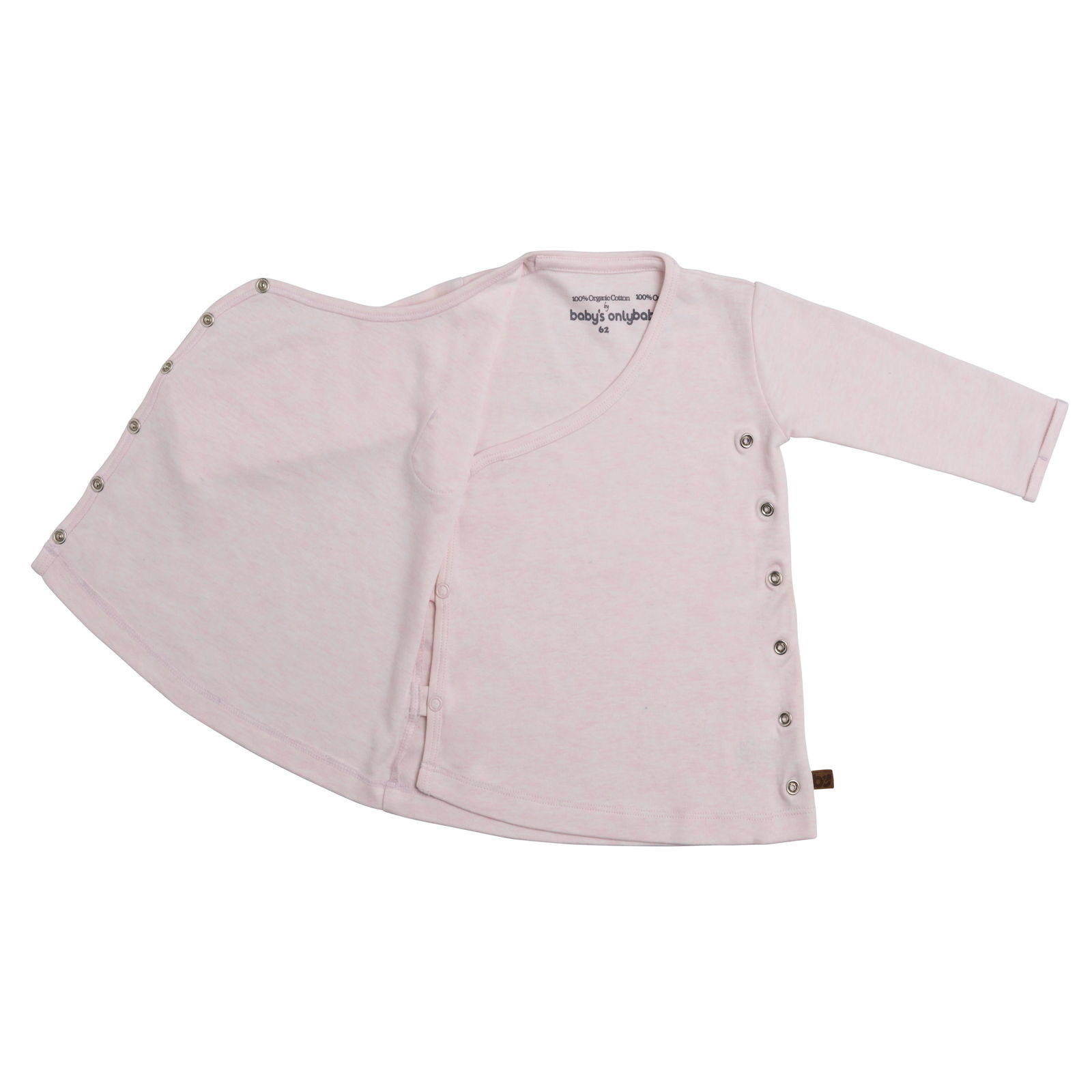 Kleid Melange Klassisch Rosa - 62
