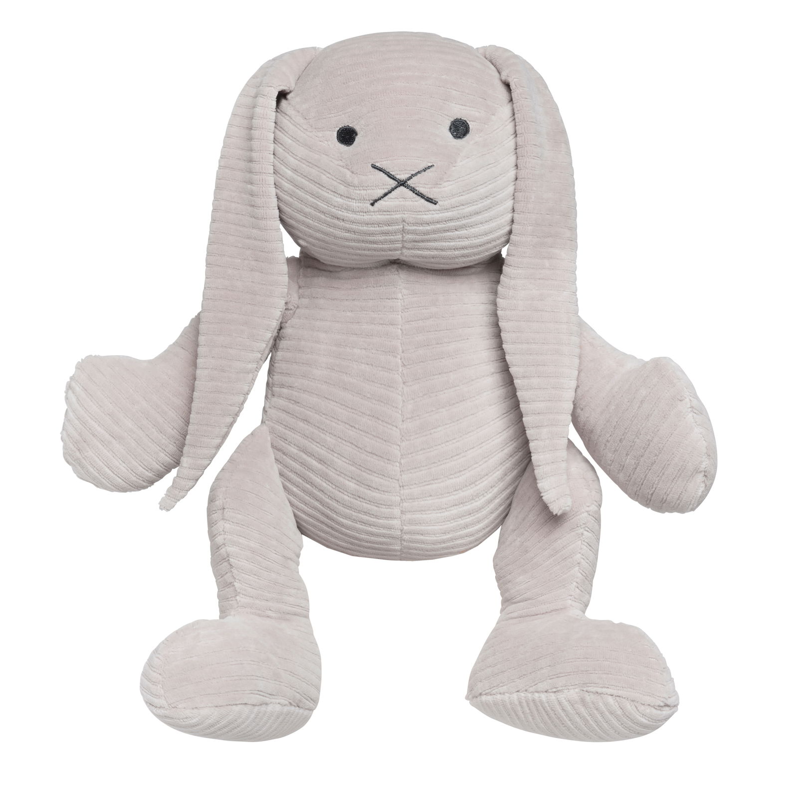 Stuffed rabbit Sense pebble grey