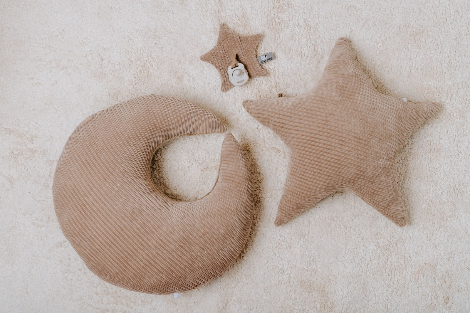 Pillow star teddy Sense caramel