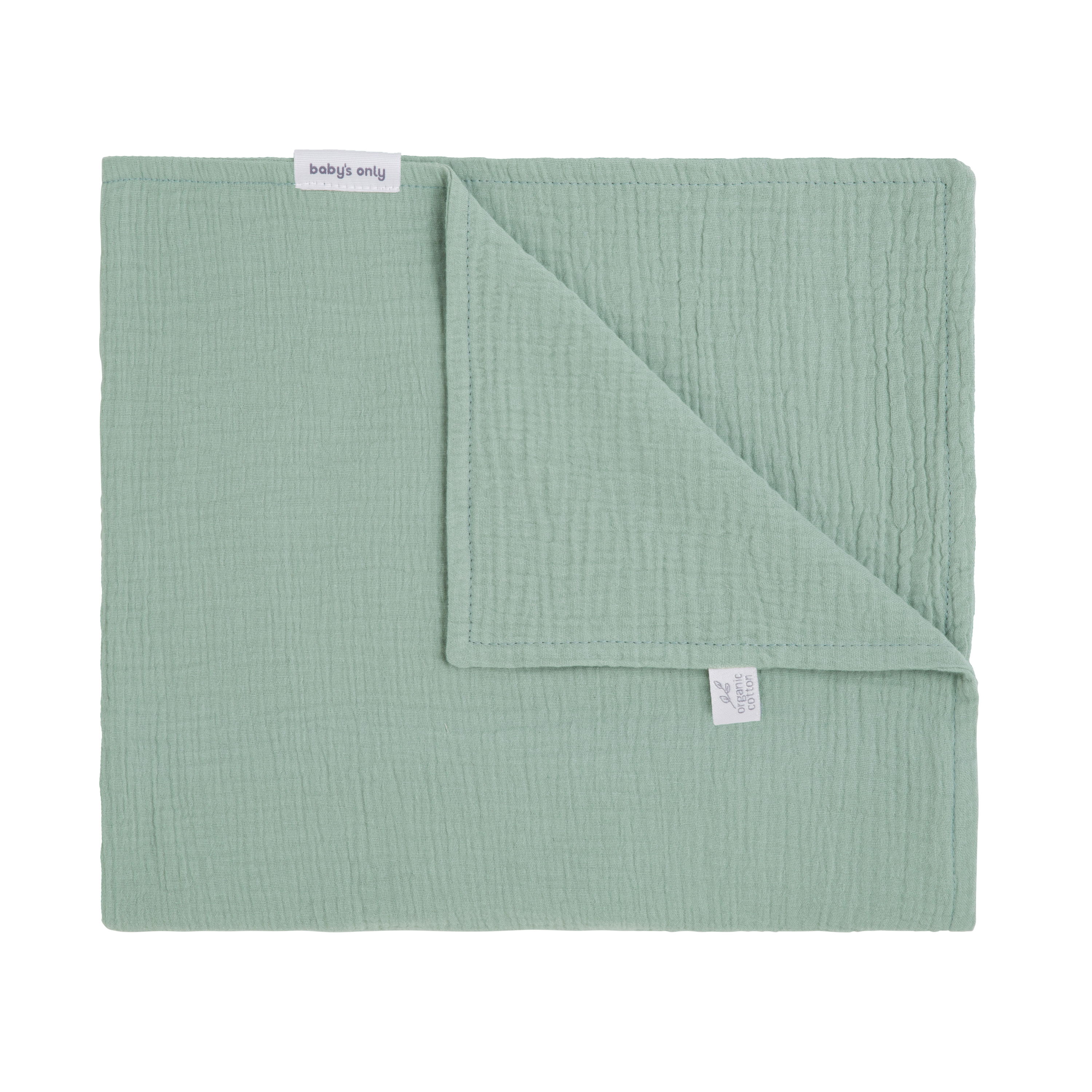 Couverture lit bébé Fresh ECO stonegreen