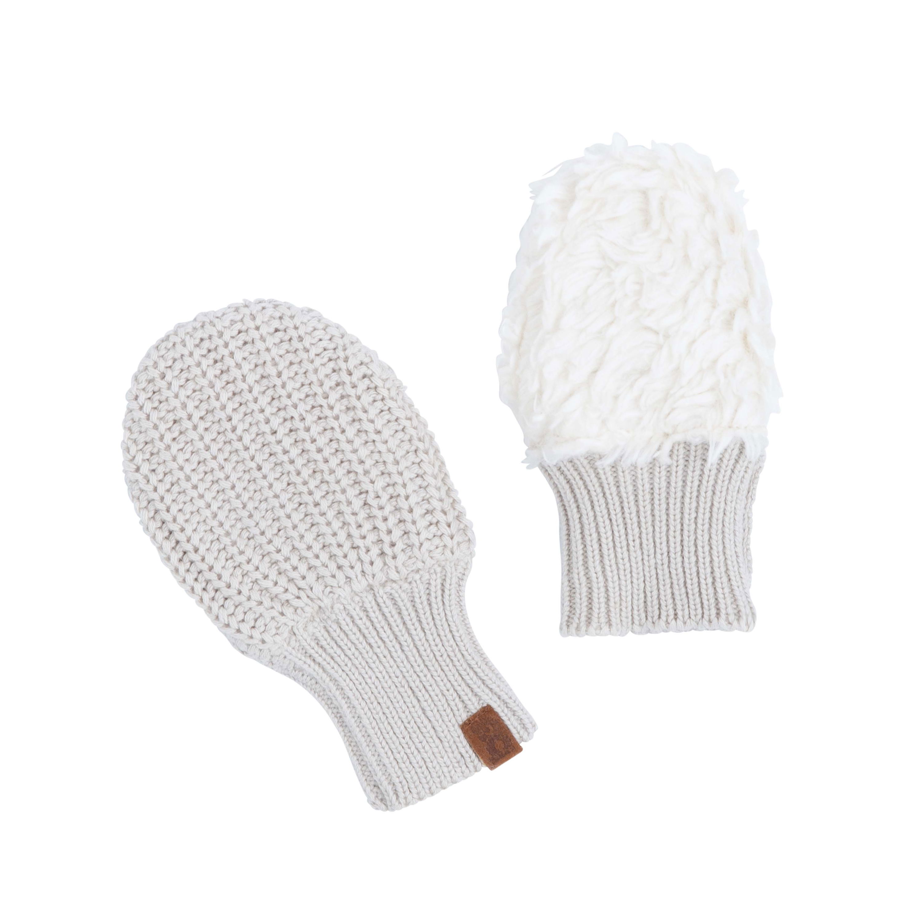 Handschoentjes teddy Soul warm linen - 6-12 mnd