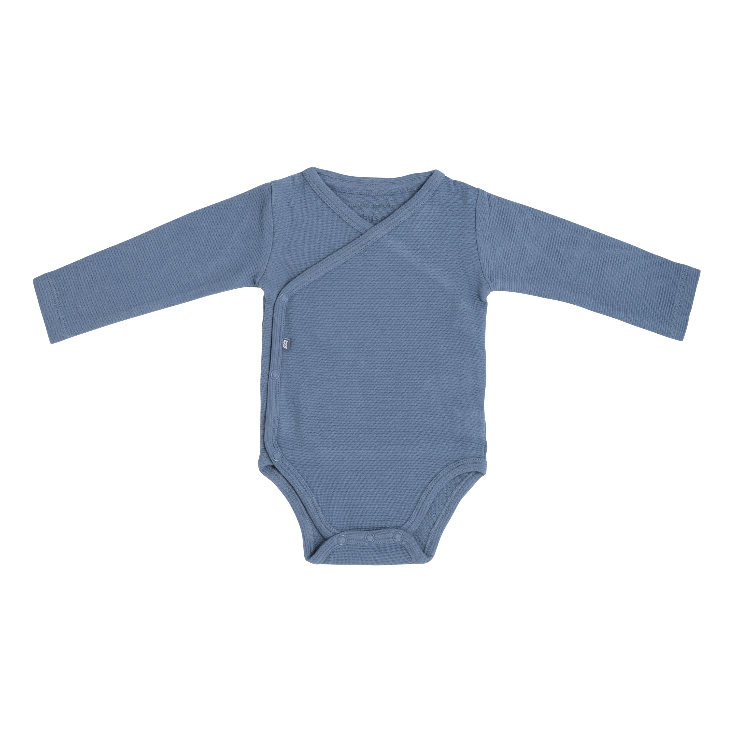 Baby Body Langen Ärmeln Pure Vintage Blue - 50