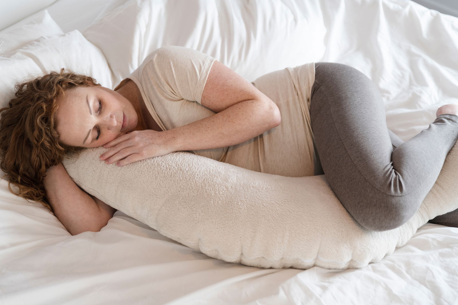 Maternity pants Glow dusty grey - M