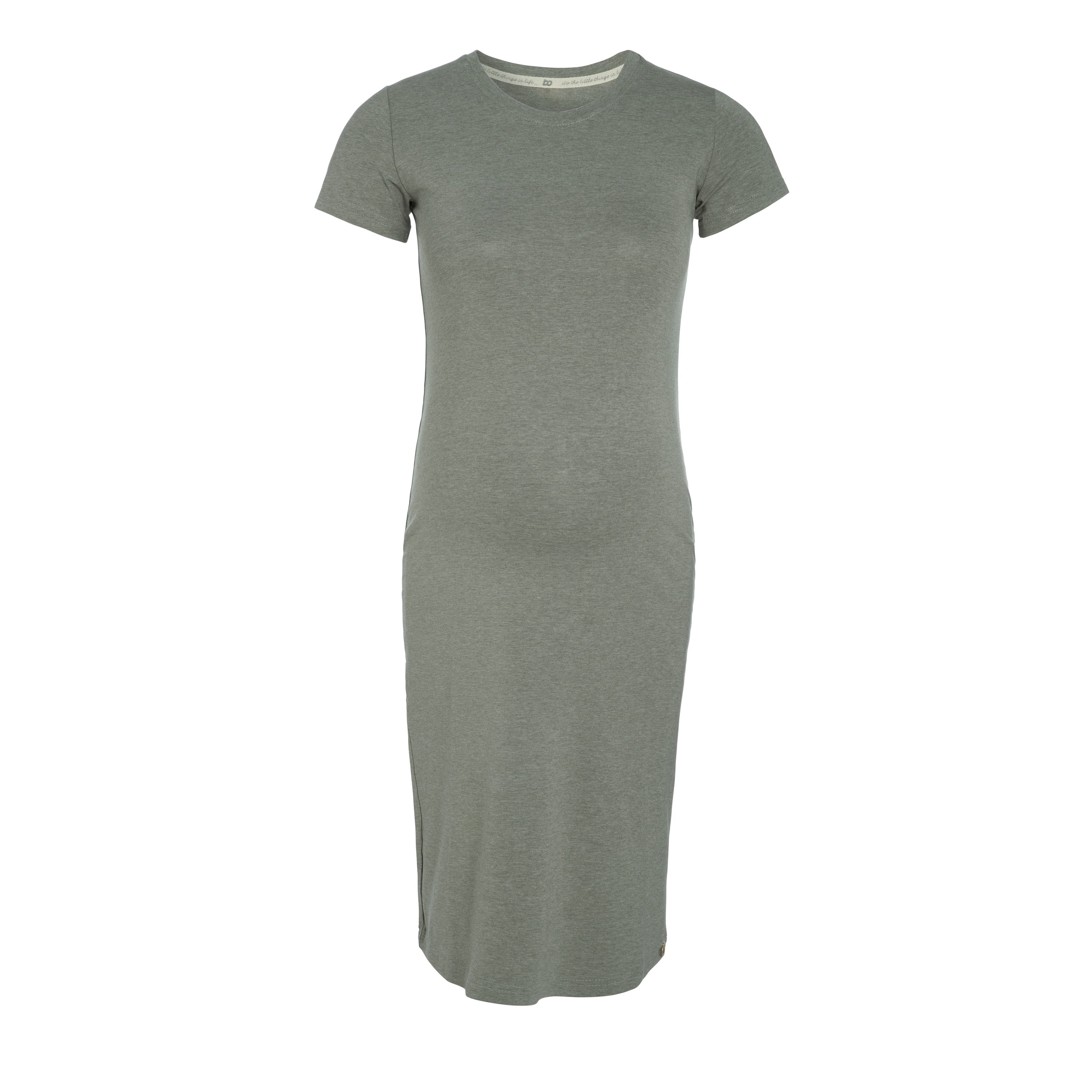 Maternity dress Glow urban green - L