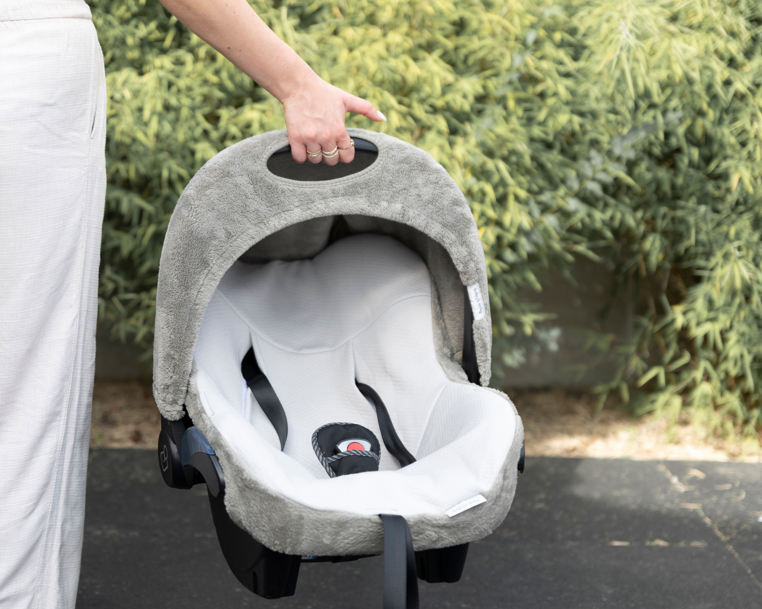 Car seat cover Cozy urban taupe