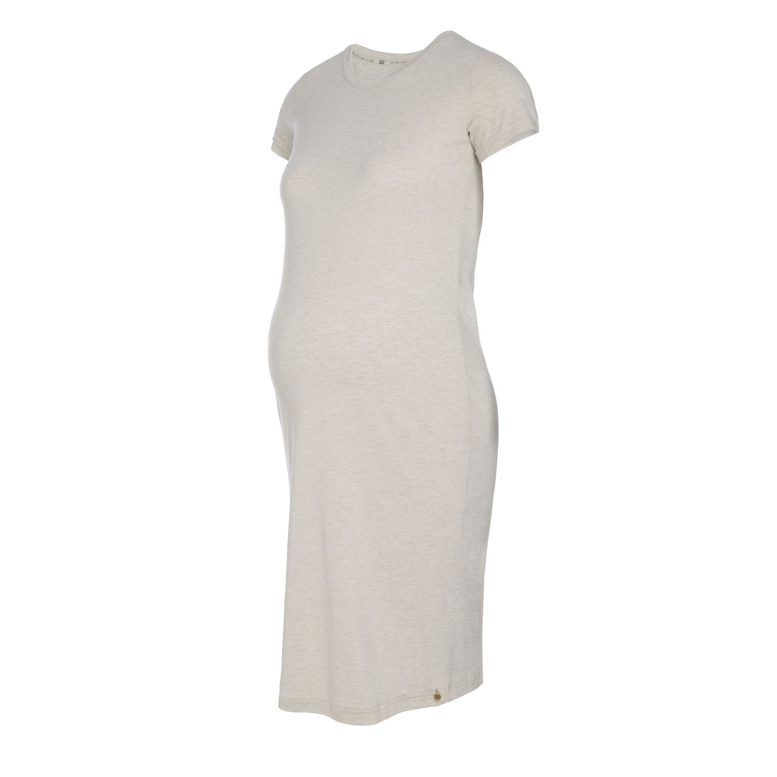 Maternity dress Glow ecru - L