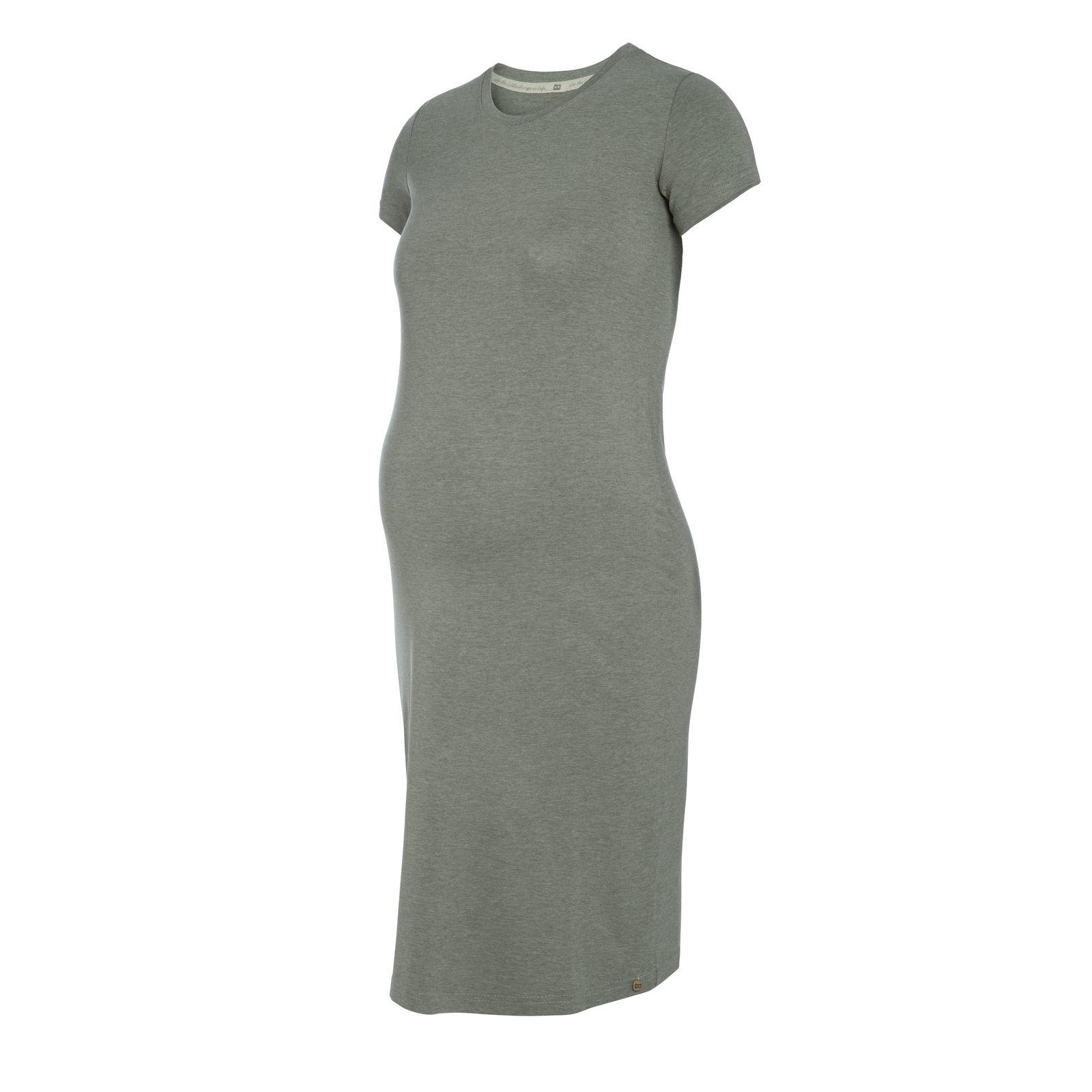 Maternity dress Glow urban green - XL