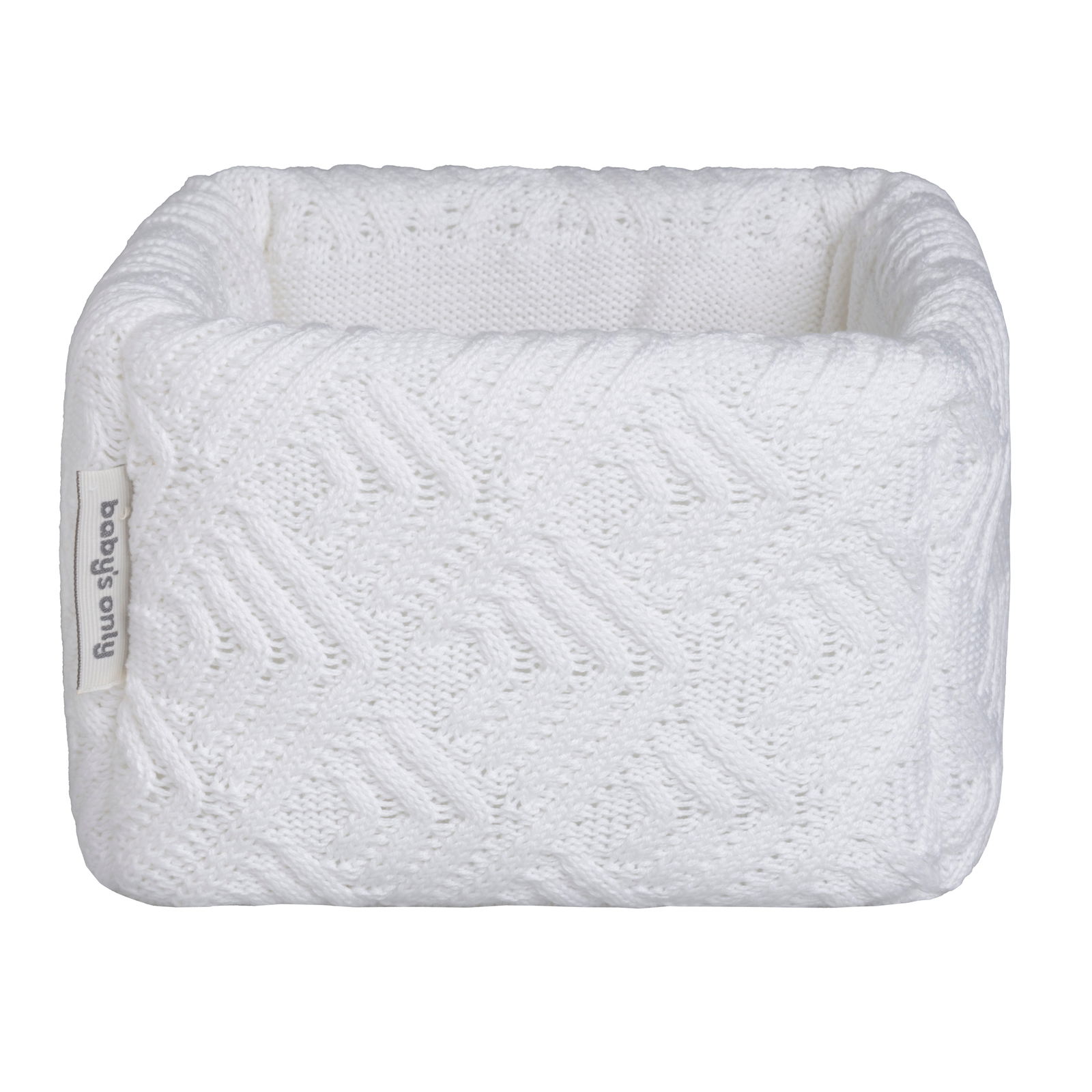 Panier commode Sierra blanc cassé