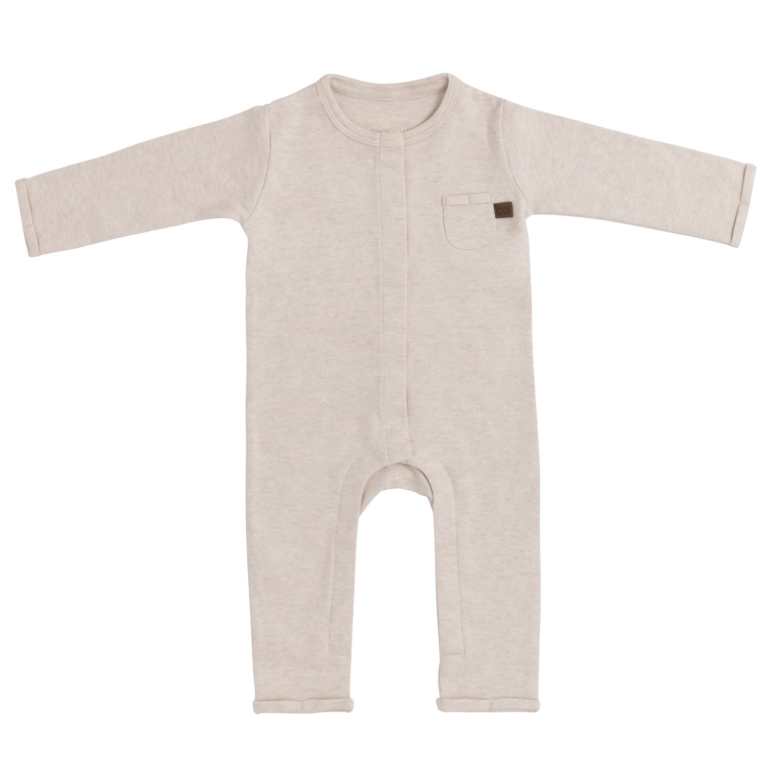 Sleepsuit Melange warm linen - 56