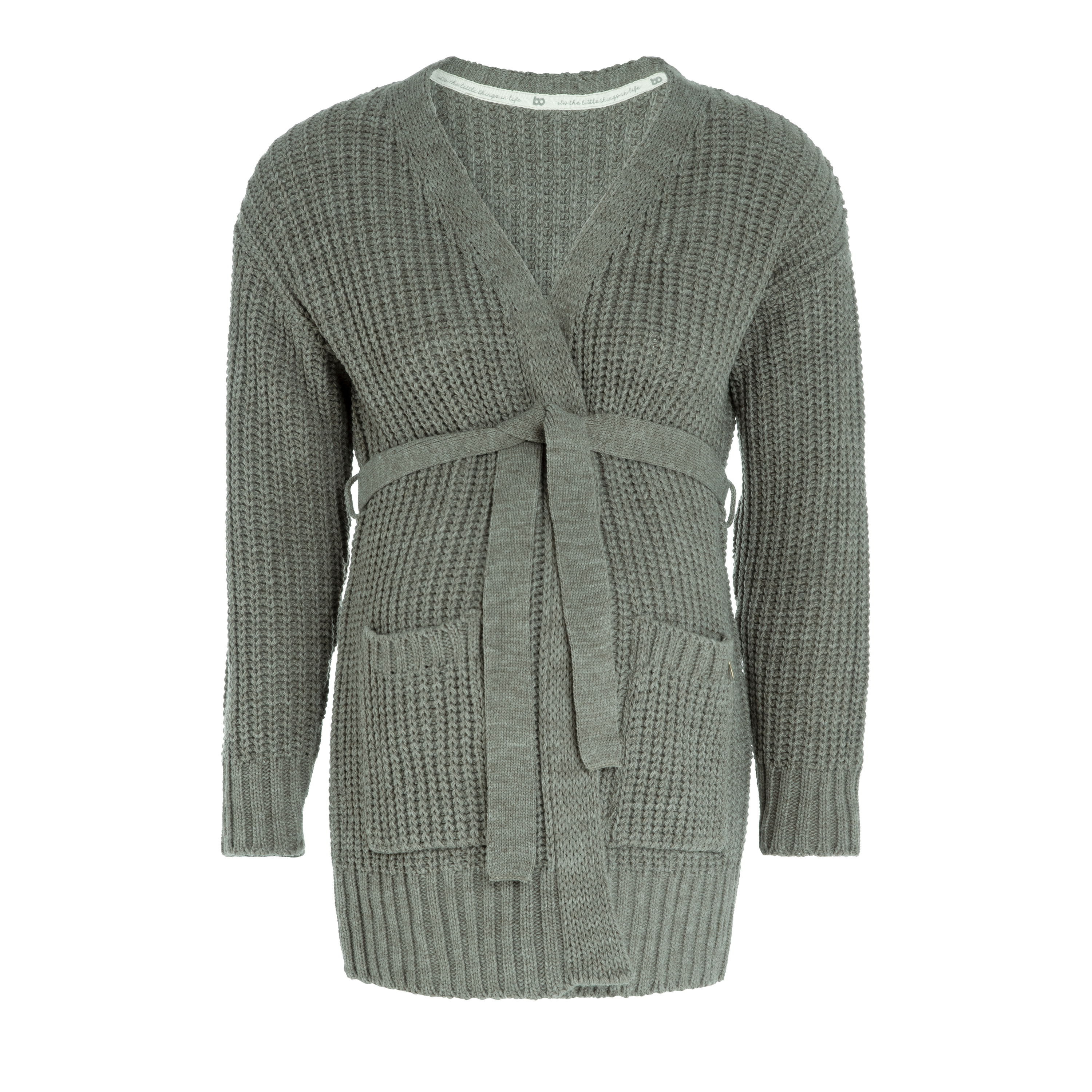 Cardigan de maternité Glow urban green - XL