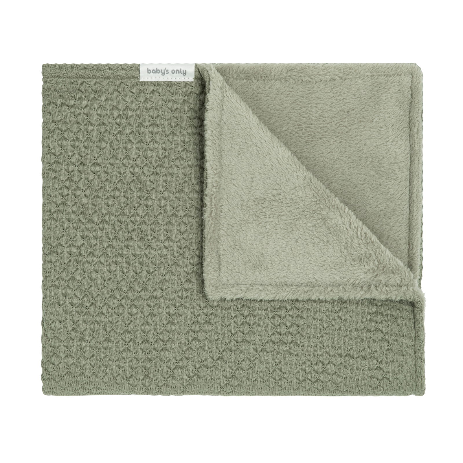 Babydecke Teddyfutter Sky Urban Green