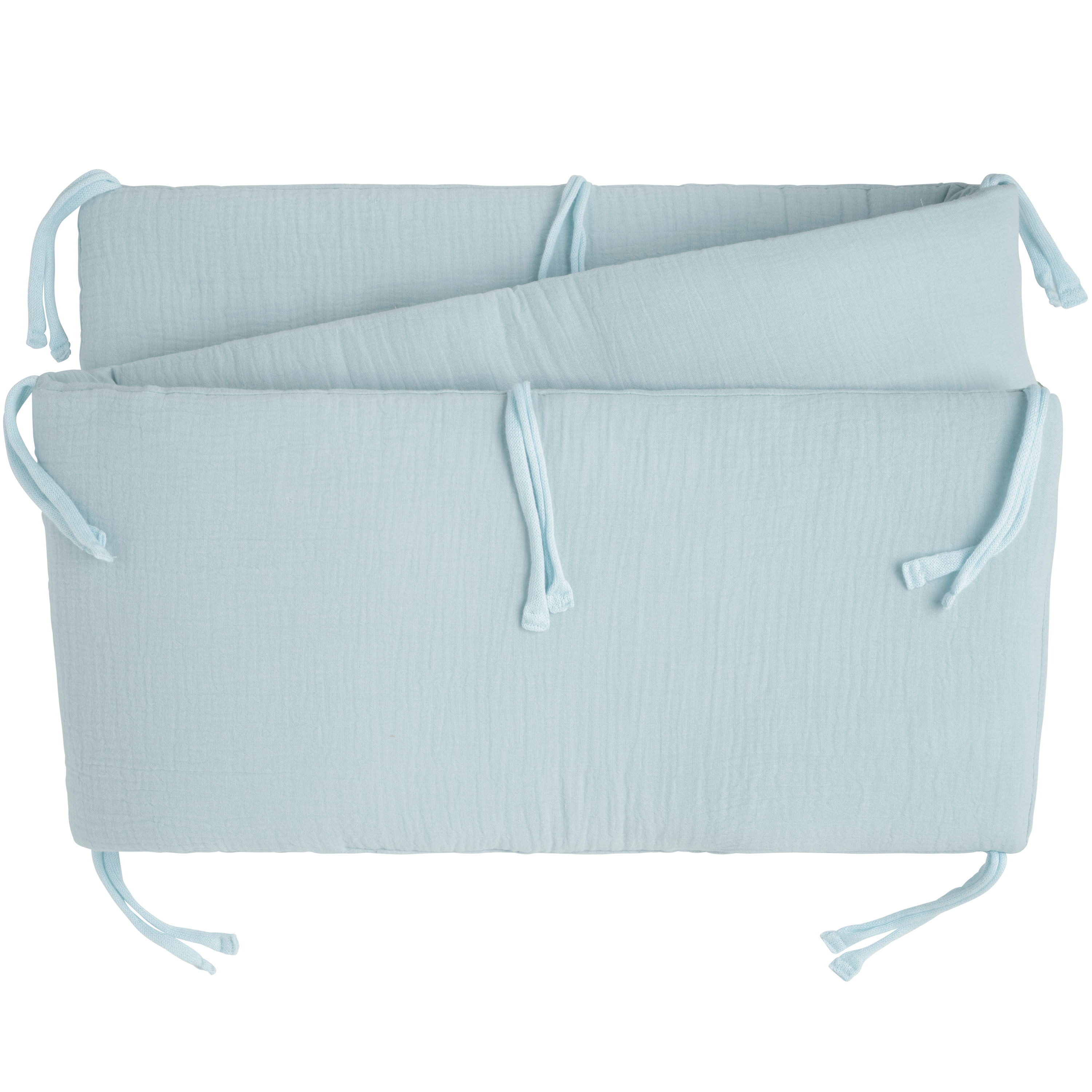 Bett/Laufgitter Nestchen Fresh Eco Misty Blue