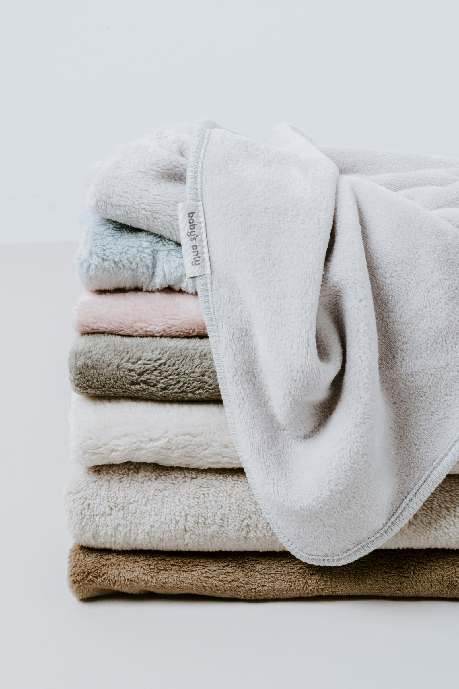 Cot blanket Cozy dusty grey