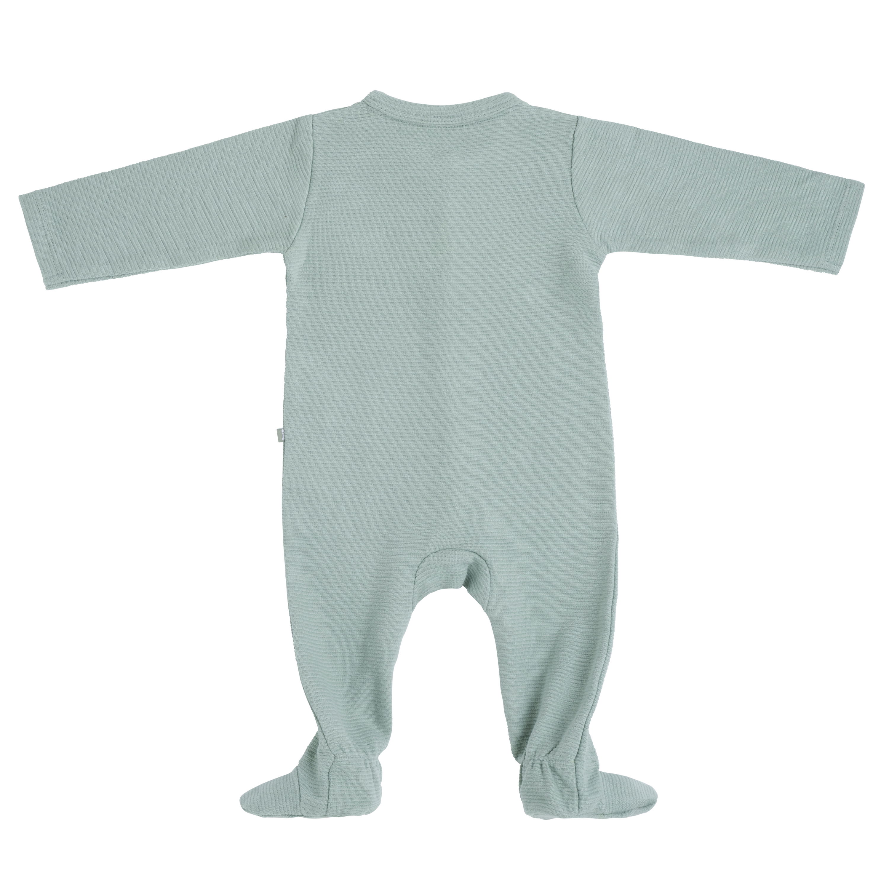 Playsuit with feet Pure dusty green - 50