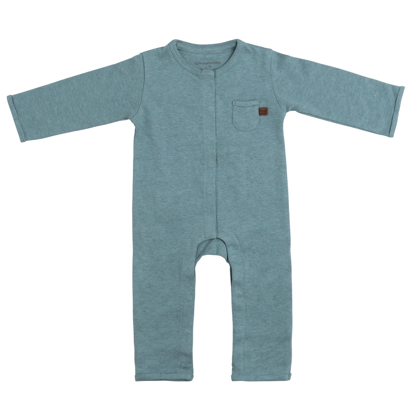 Sleepsuit Melange stonegreen - 50