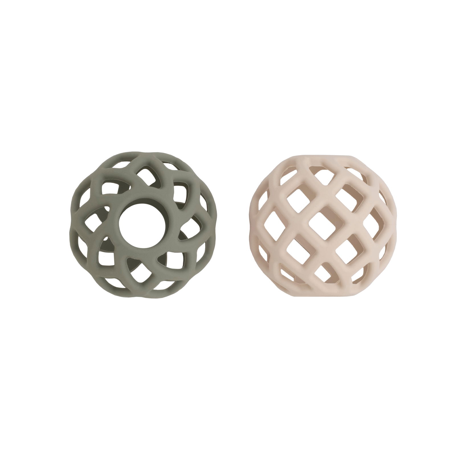 Toy ball urban green/warm linen - 2-pack