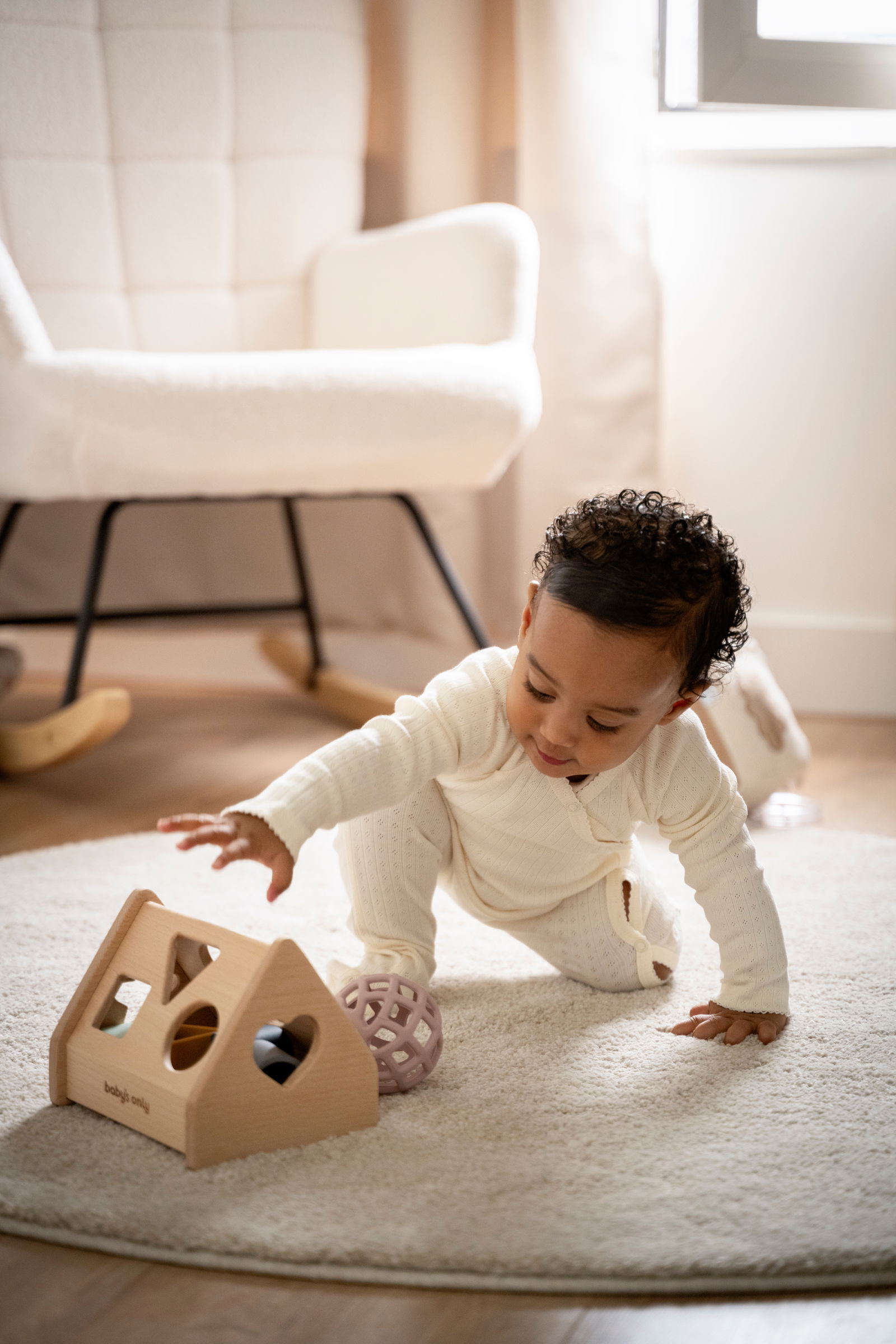 Boxpakje met voetjes Dream cream - 62