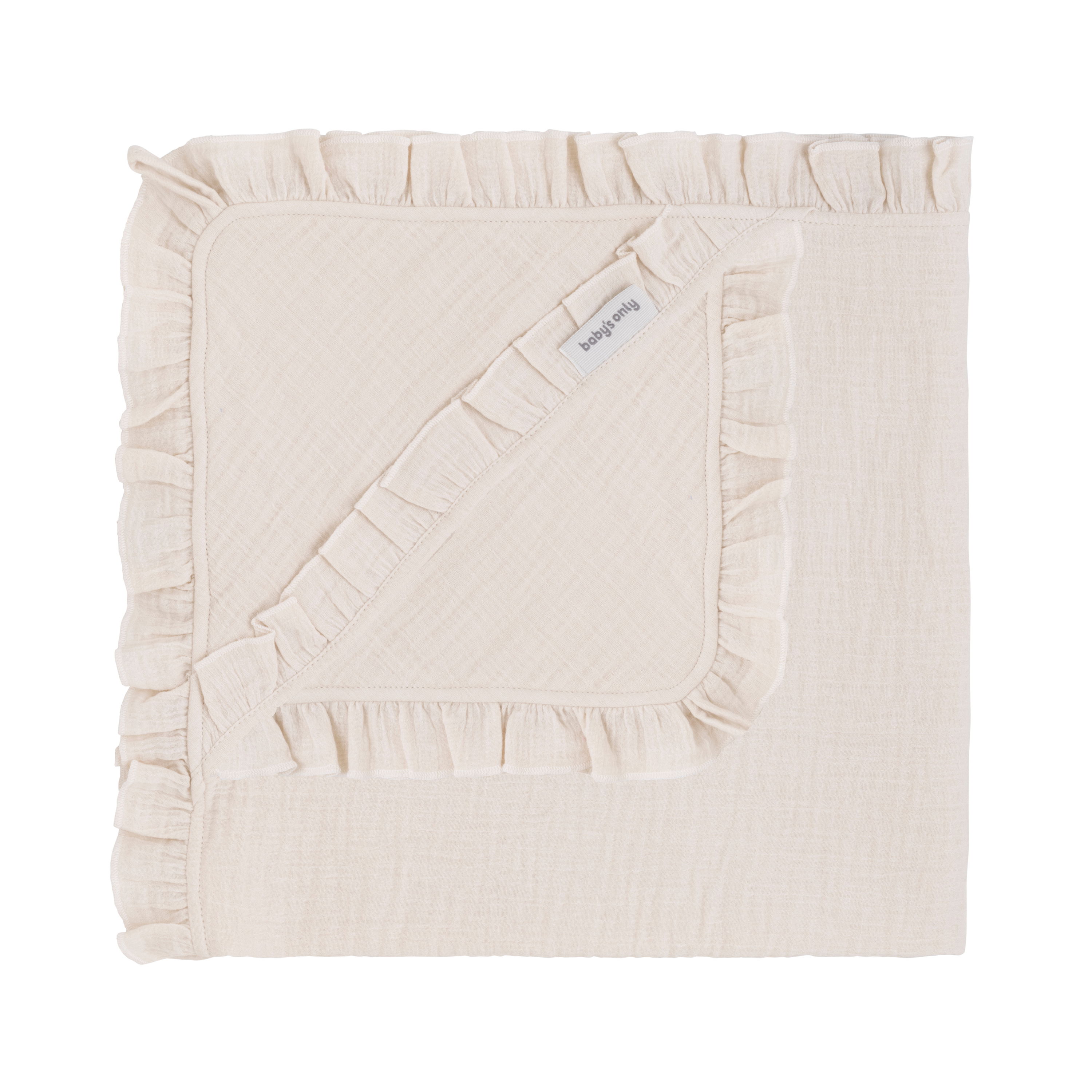 Hooded baby blanket Calm warm linen