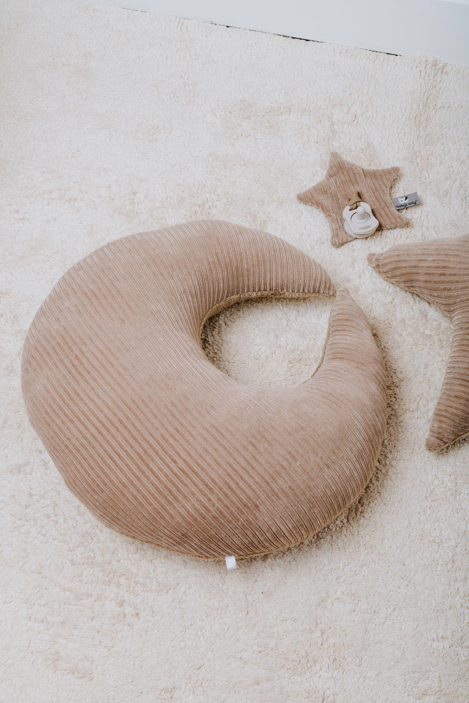 Coussin lune teddy Sense clay