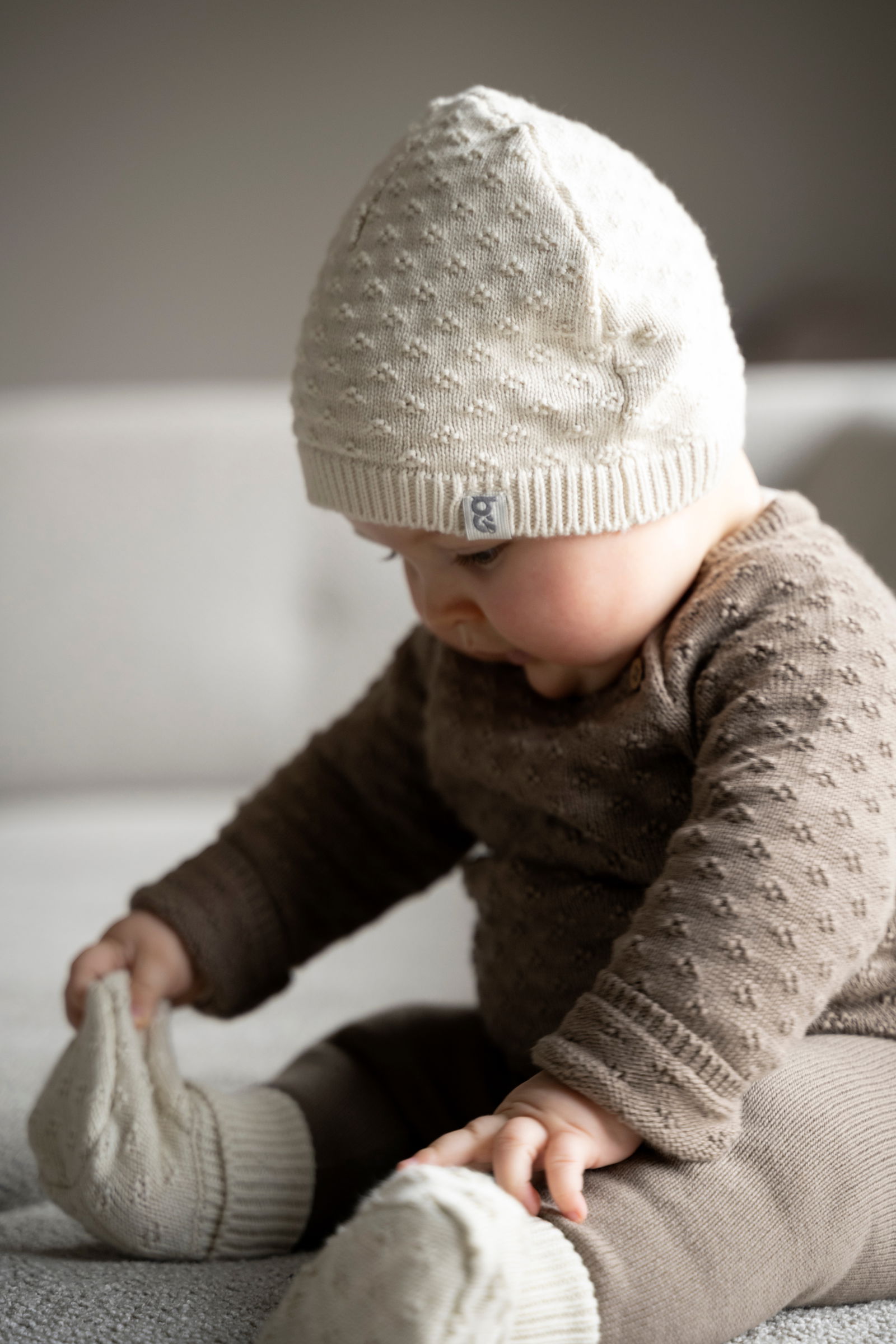 Hat Miracle nordic blue - 0-3 months