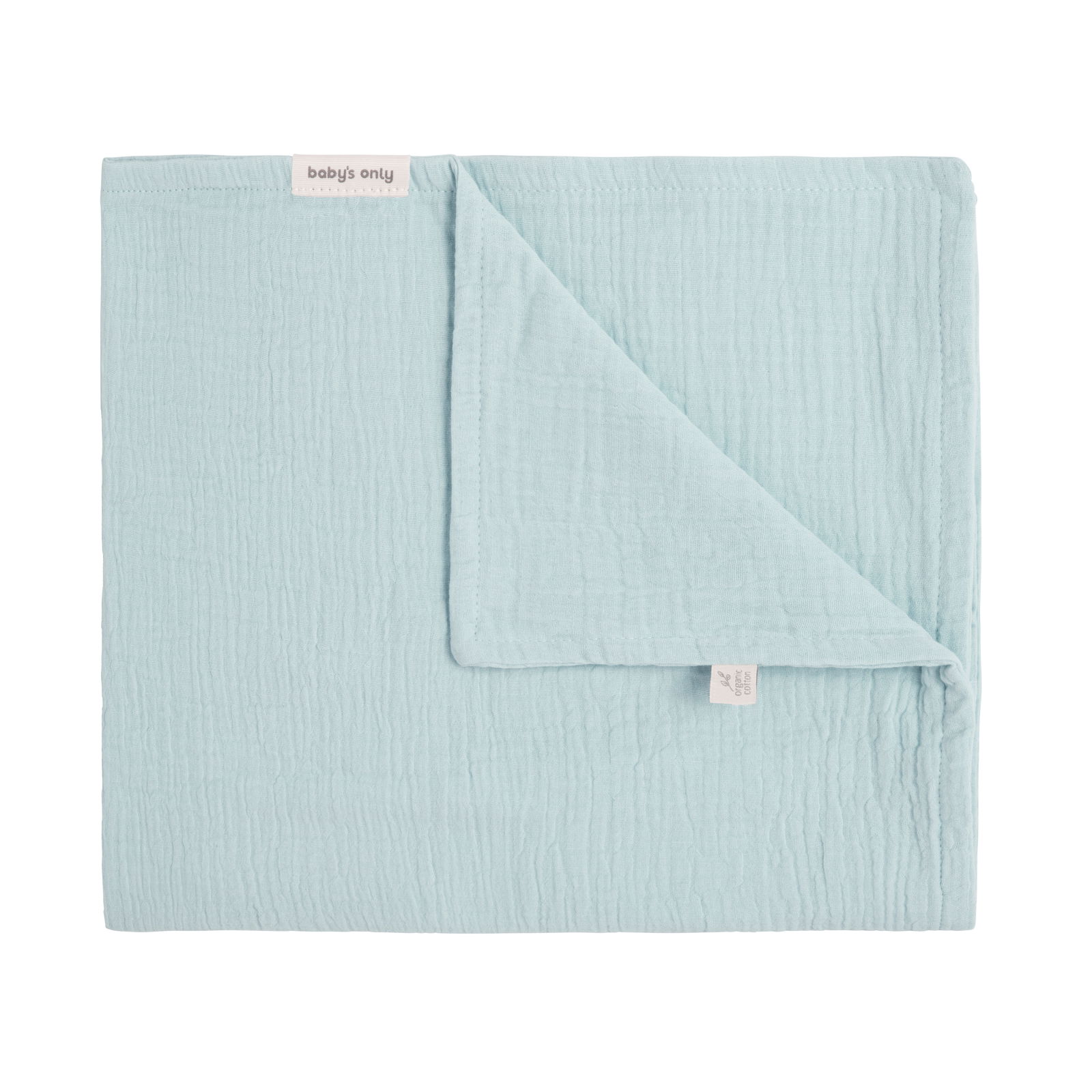 Cot blanket Fresh ECO misty blue