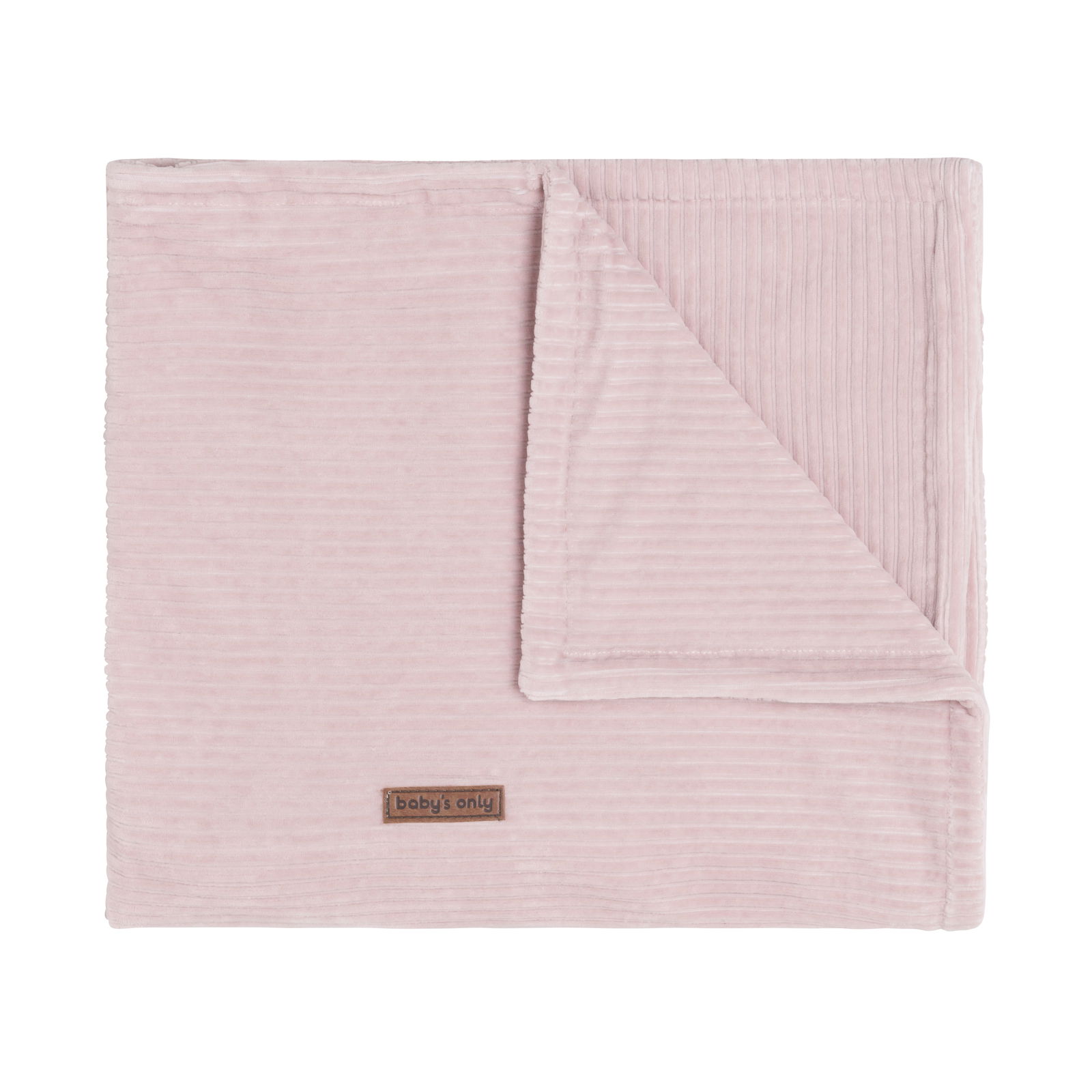 Wiegdeken Sense oud roze