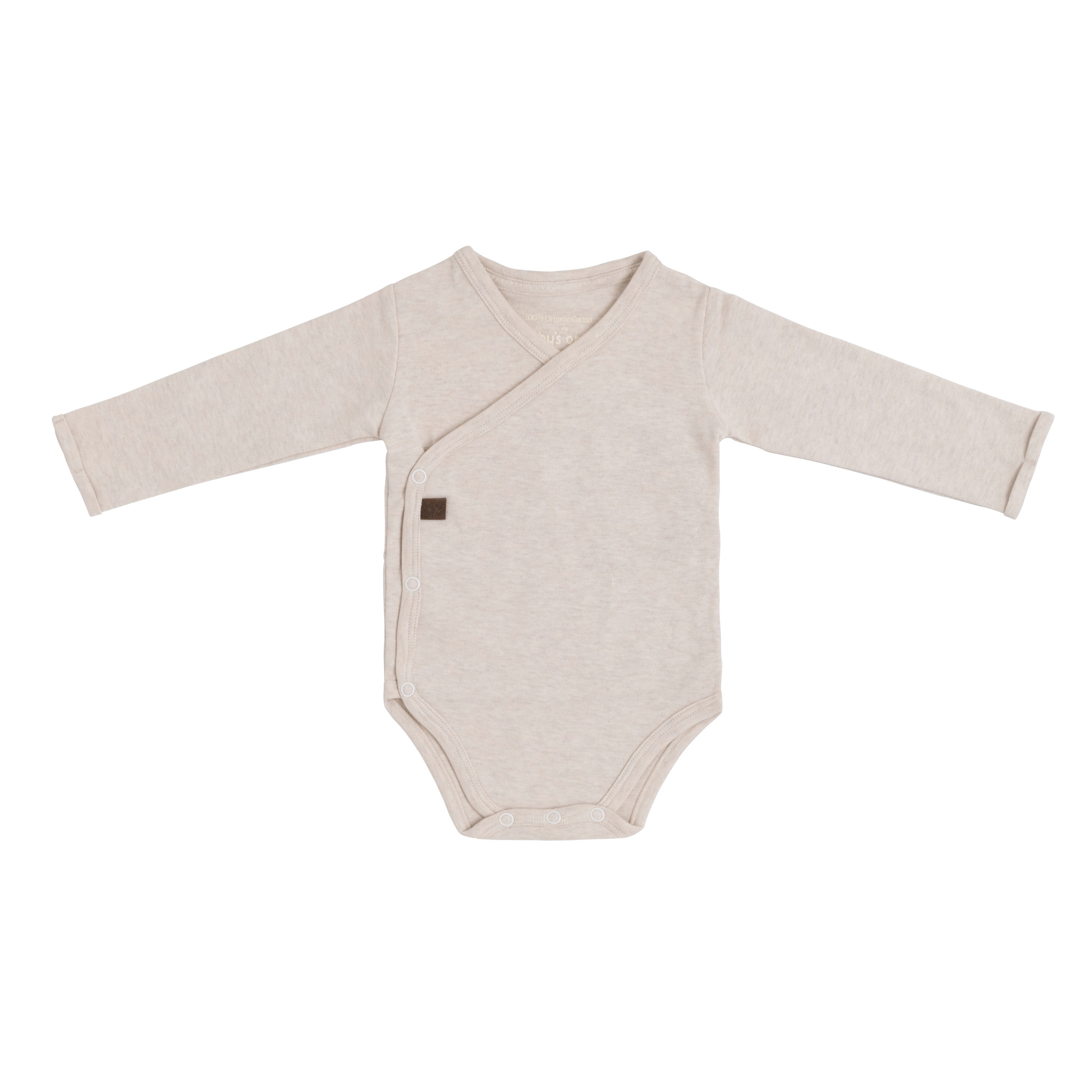 Baby Body Langen Ärmeln Melange Warm Linen - 50