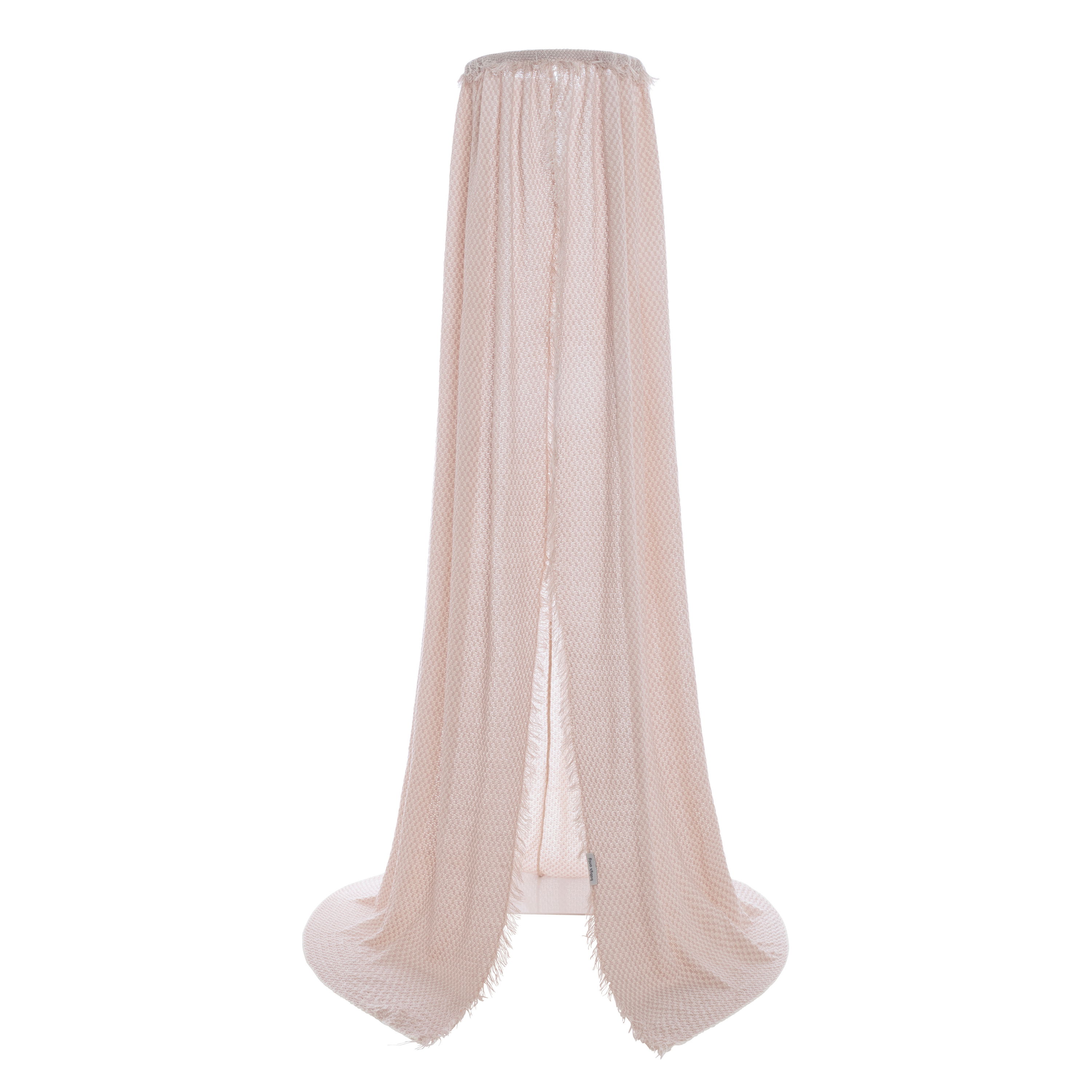 Voile Happiness vieux rose/ecru